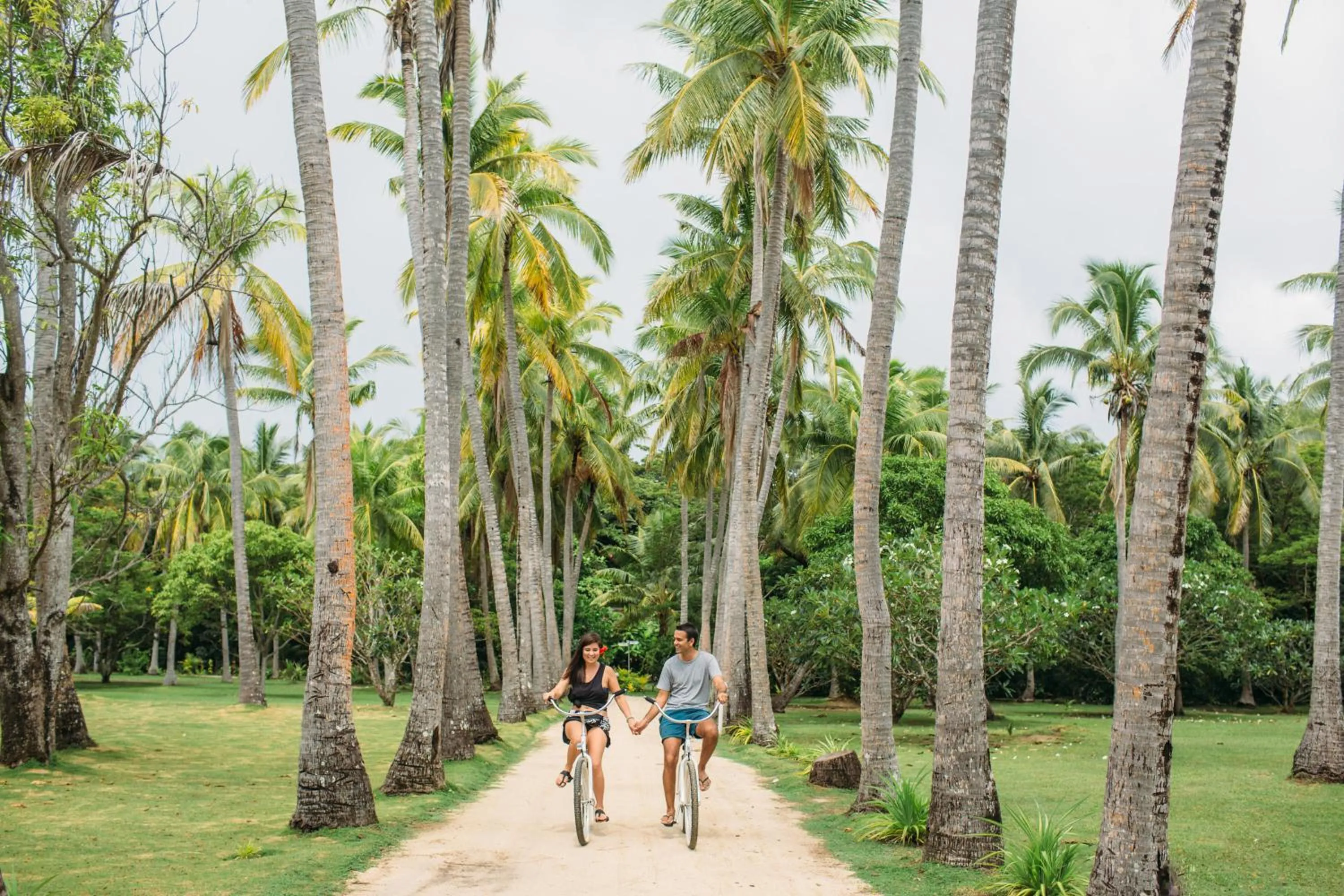 Cycling in Lomani Island Resort & Spa