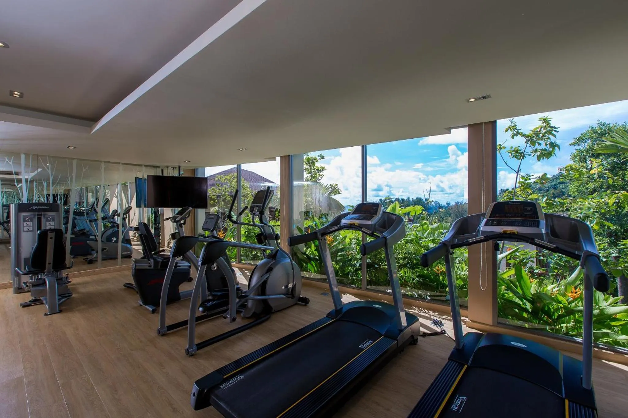 Fitness centre/facilities in Mandarava Resort and Spa, Karon Beach