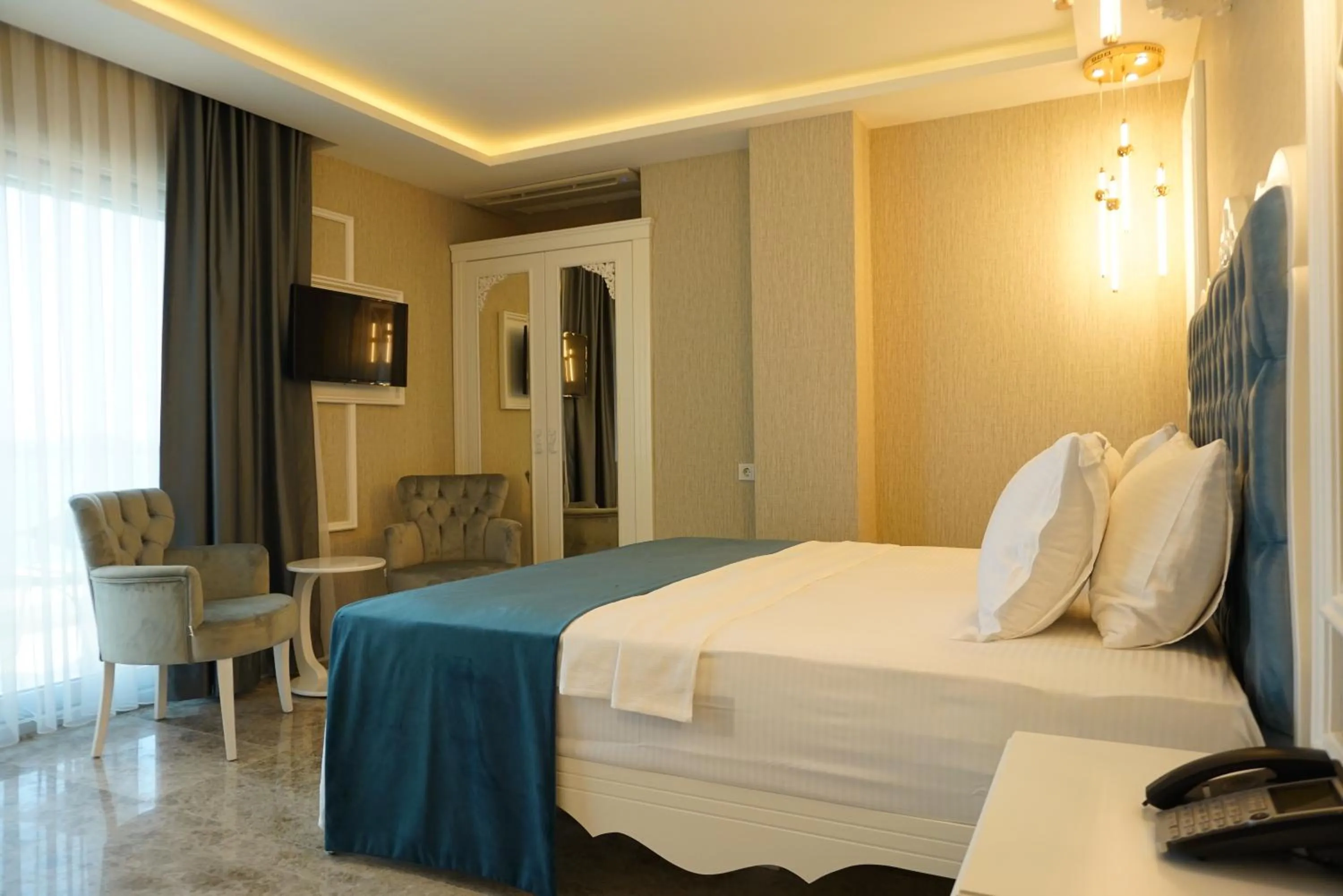 Bed in Kıvrakzade Otel