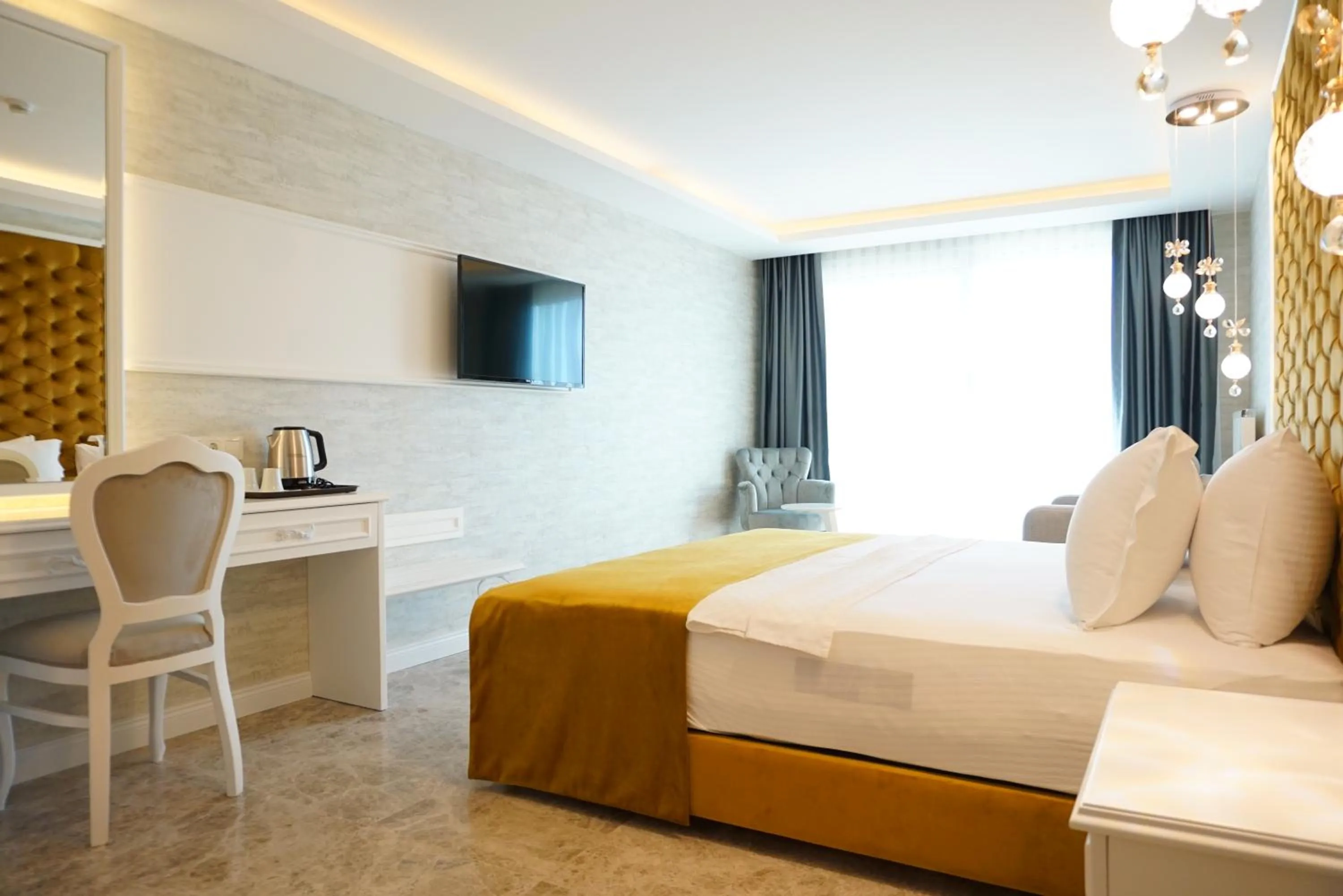 Bed in Kıvrakzade Otel