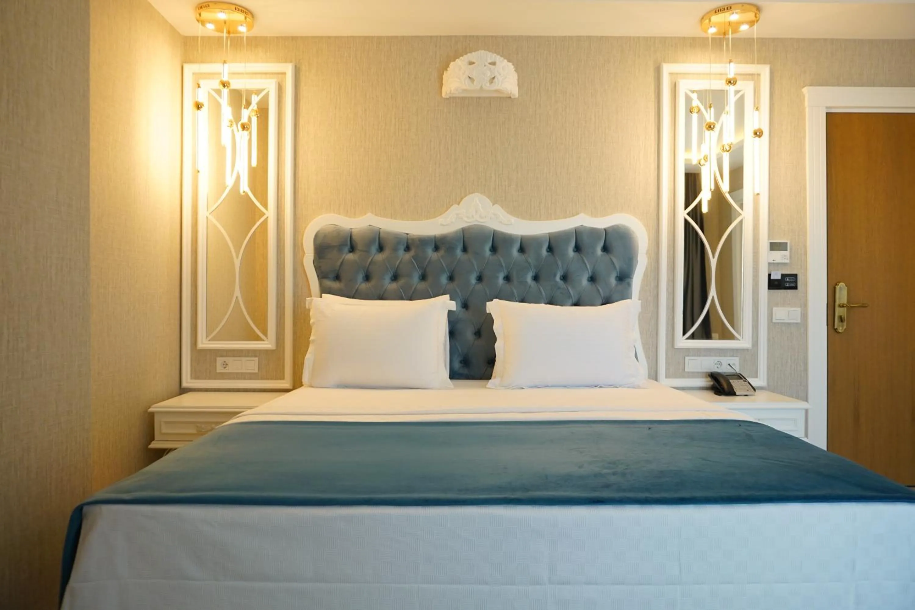 Bed in Kıvrakzade Otel