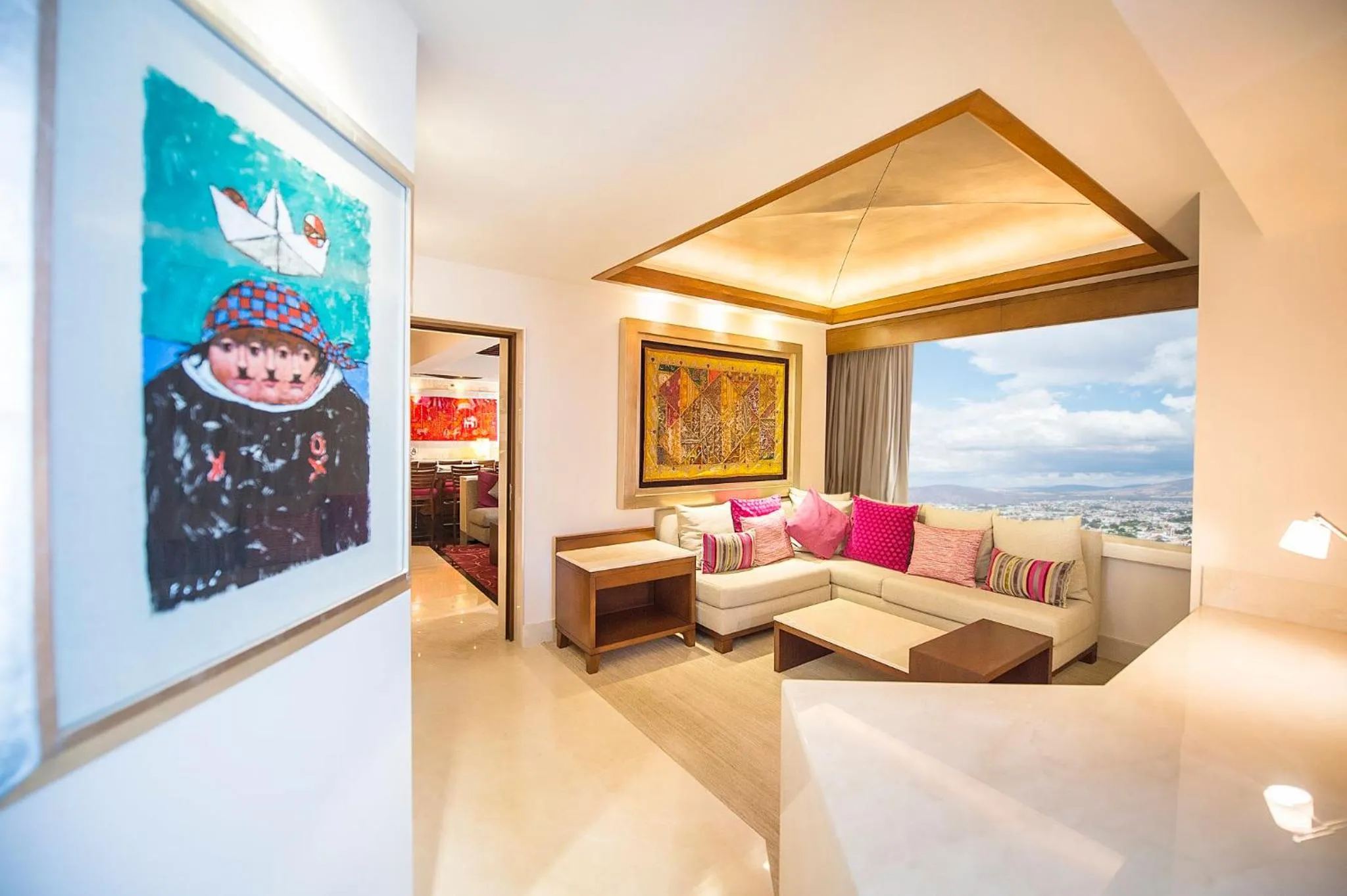 Living room in Grand Fiesta Americana Guadalajara Country Club