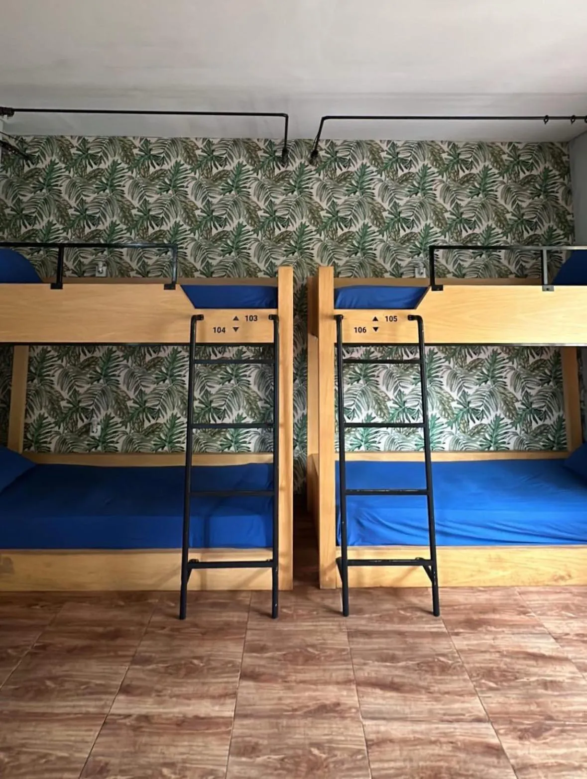 Bed in Beach Hut Hostel