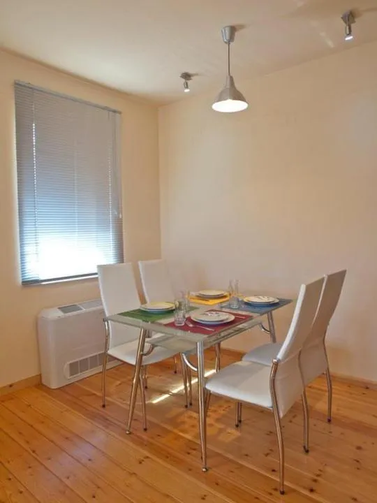 Dining area in Sorta Apartments