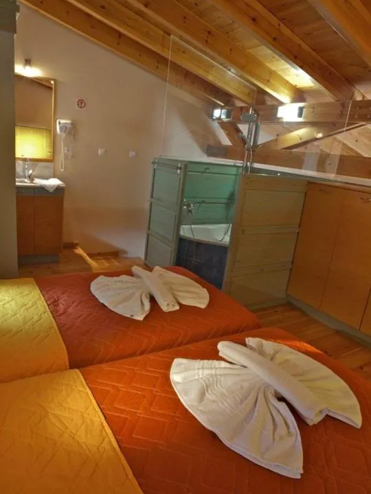 Decorative detail, Bed in Sorta Apartments