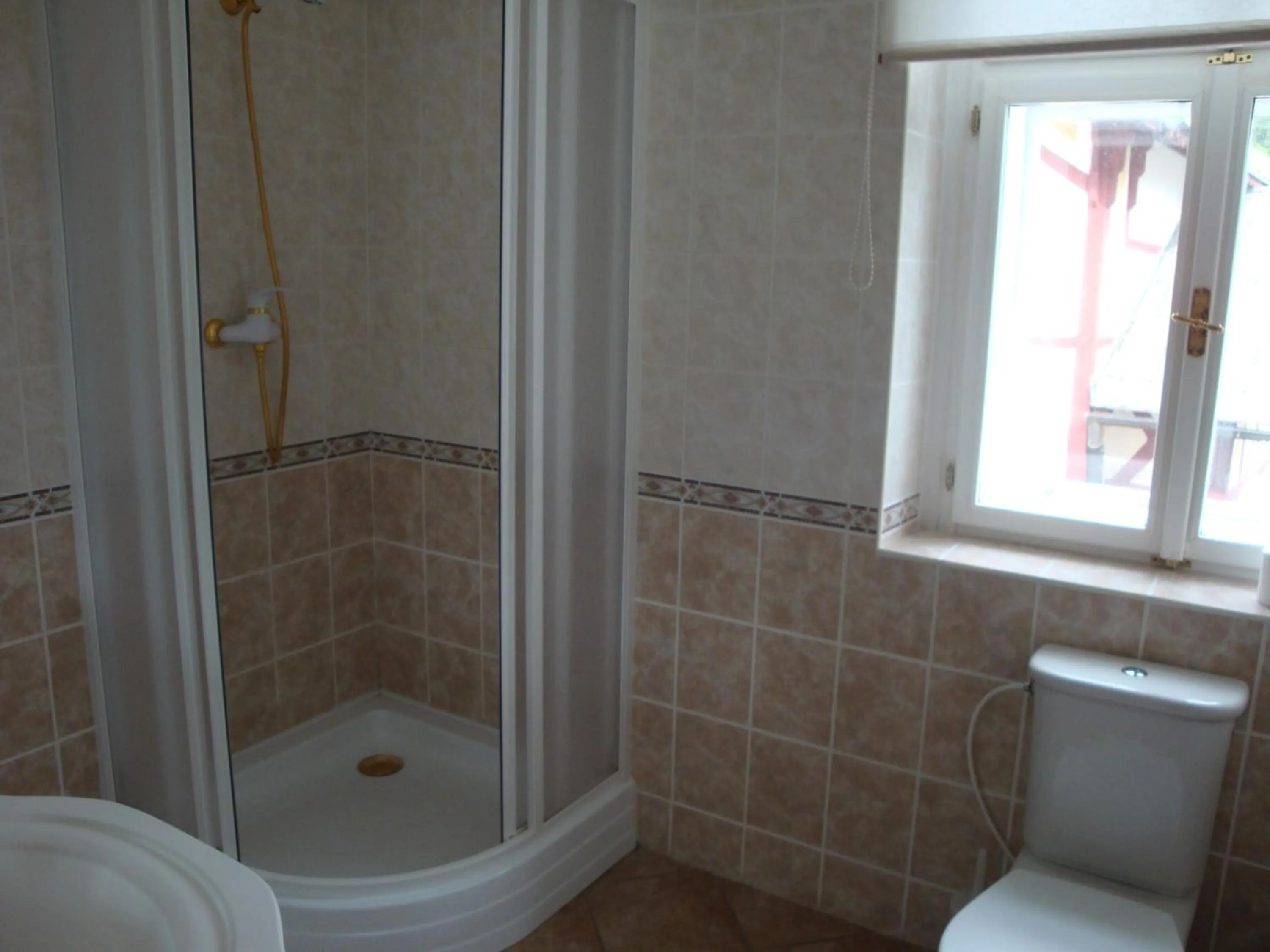 Shower in Lázně Evženie