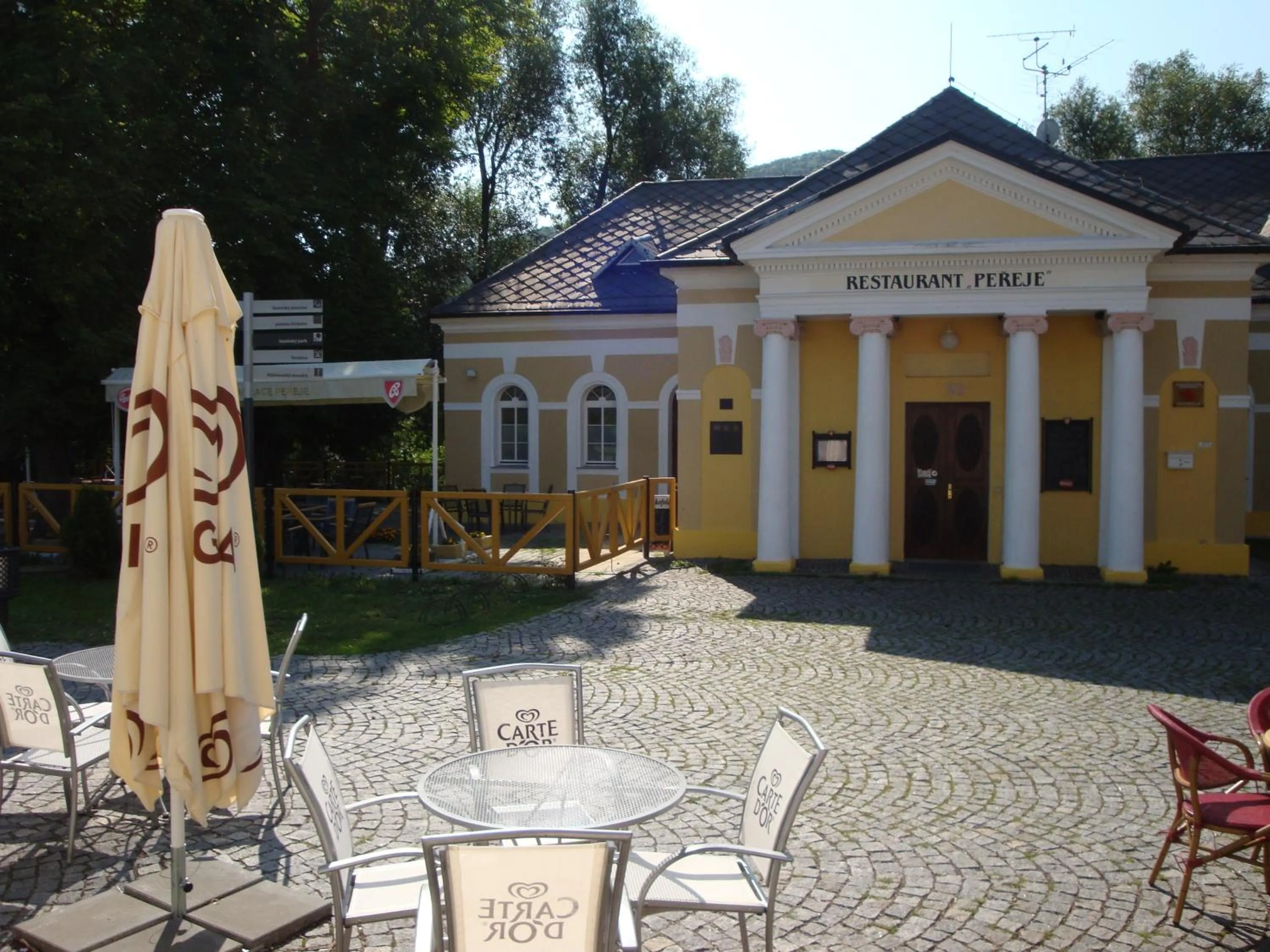 Restaurant/places to eat in Lázně Evženie