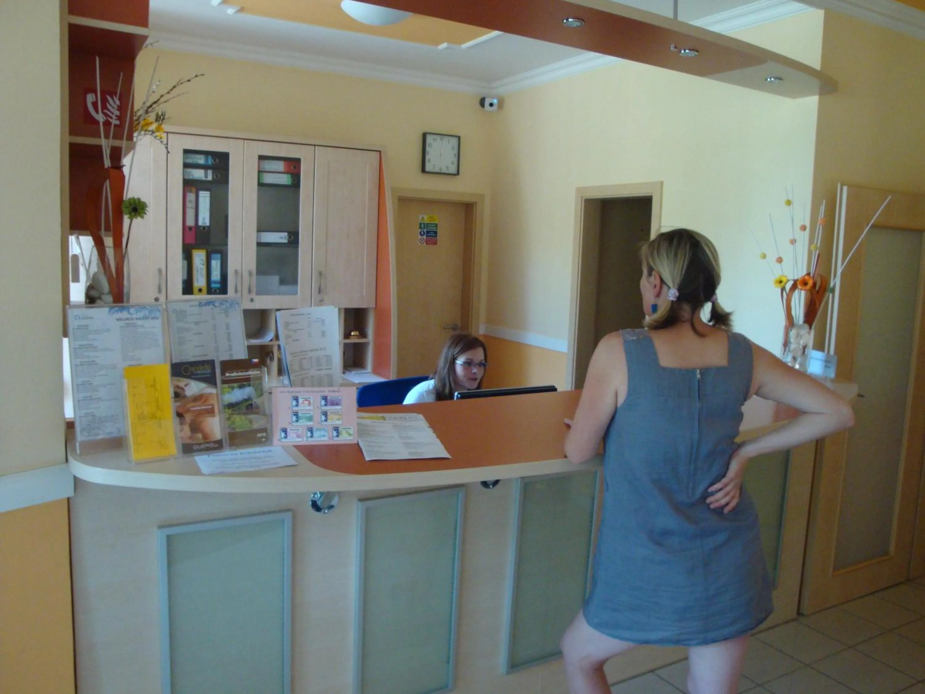 Lobby or reception in Lázně Evženie