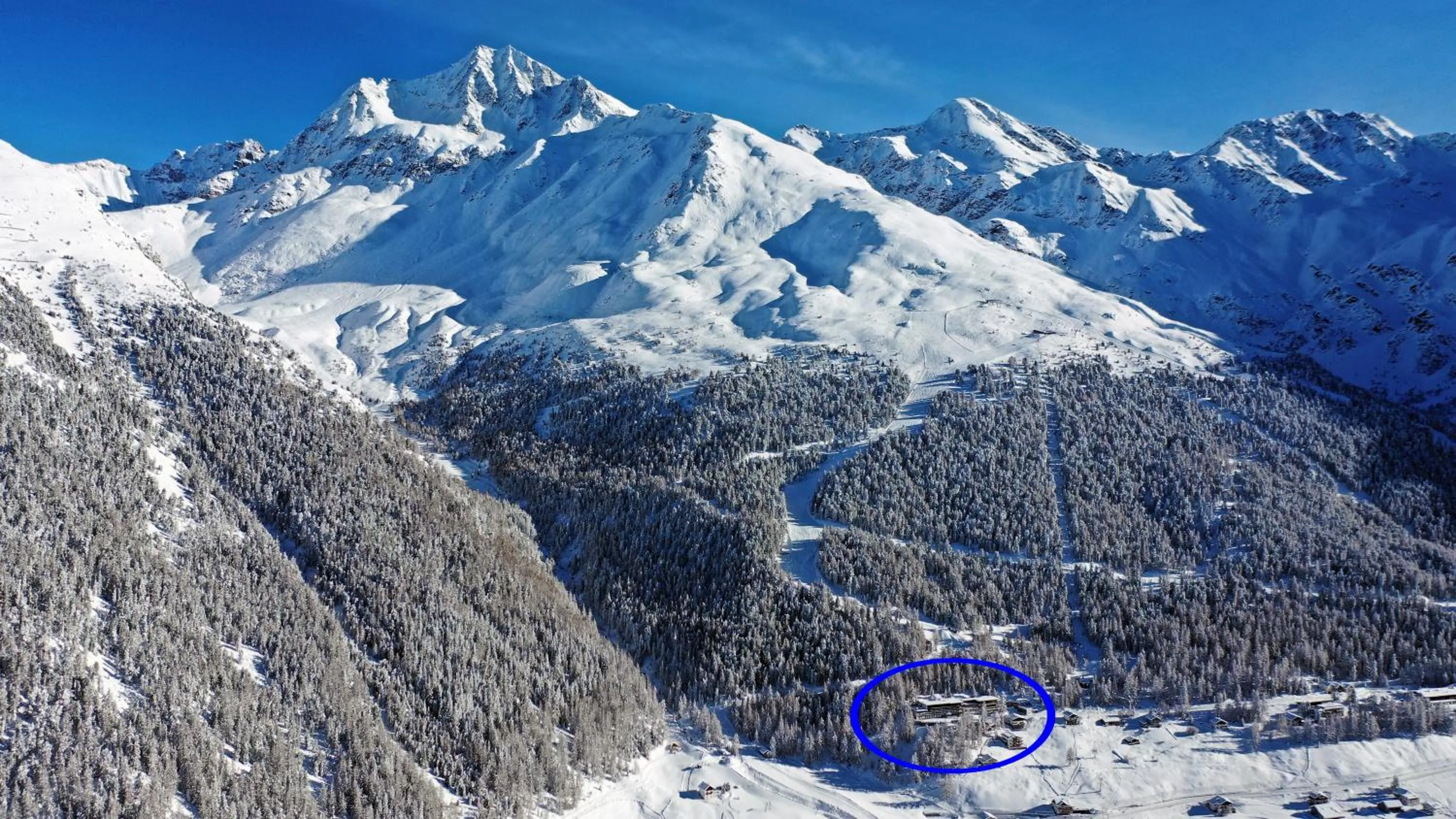 Location in Hotel Zebru