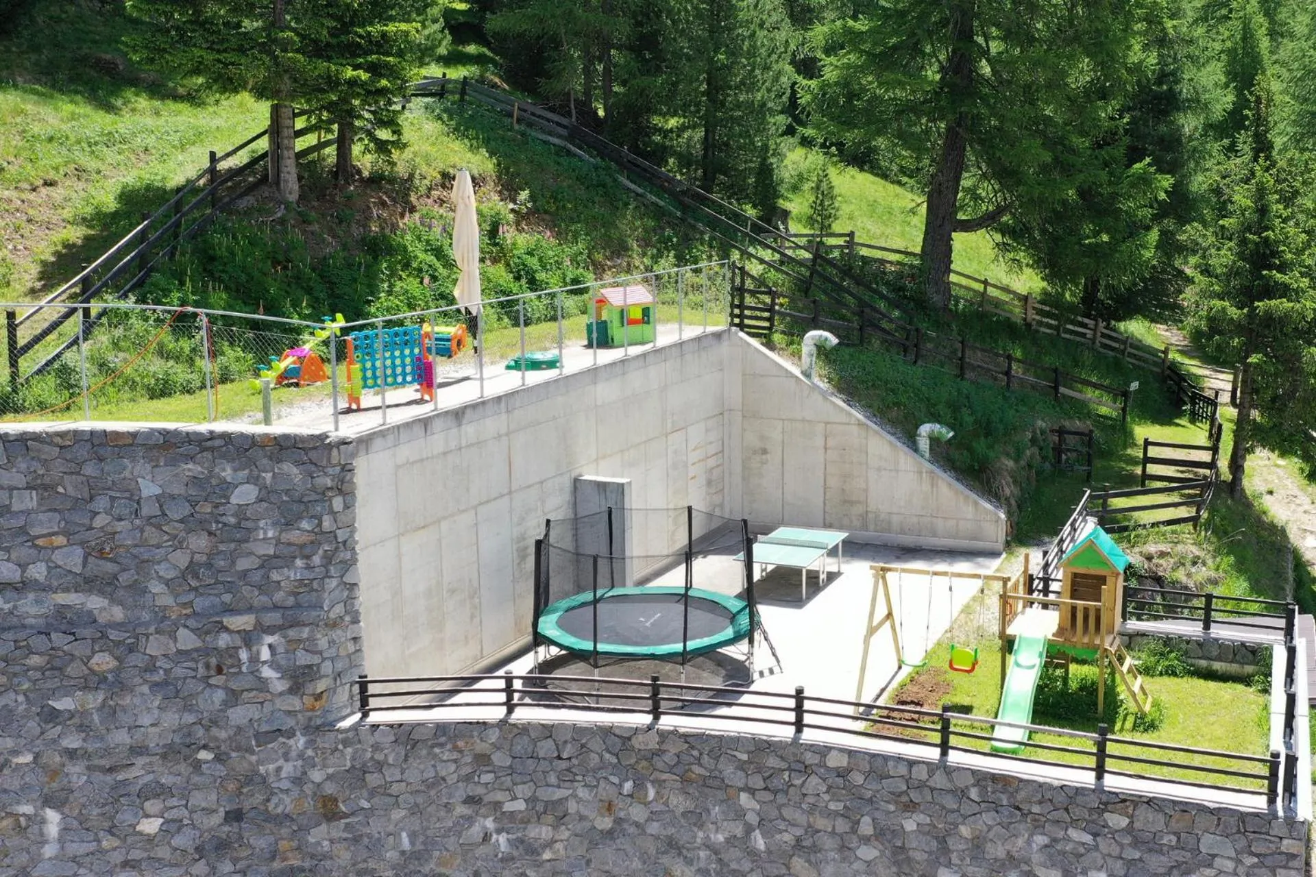Children play ground in Hotel Zebru