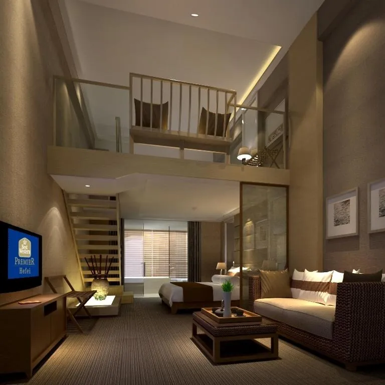 Photo of the whole room in Best Western Premier Hotel Hefei