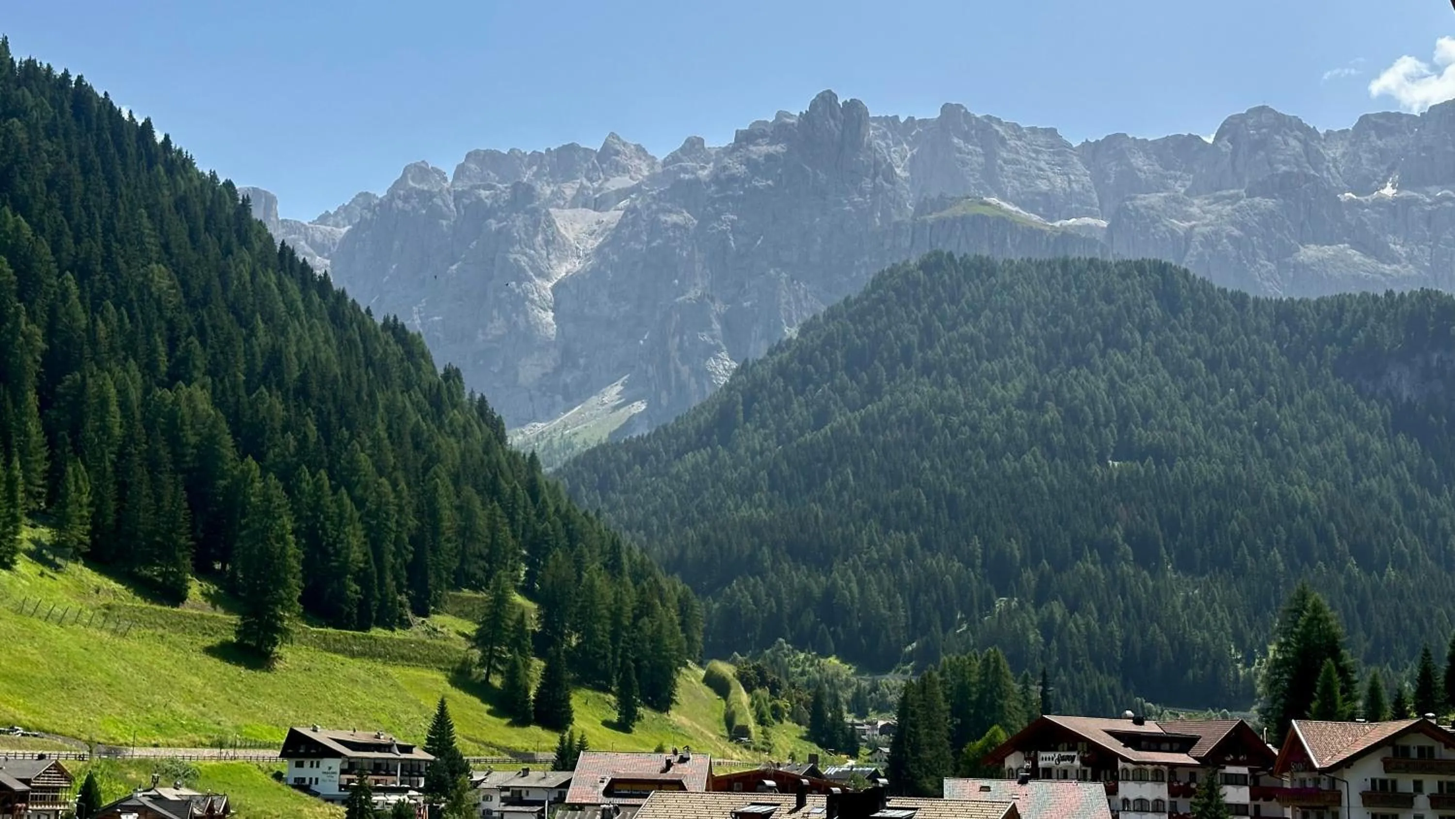 Mountain view in Giardin Boutique Hotel B&B