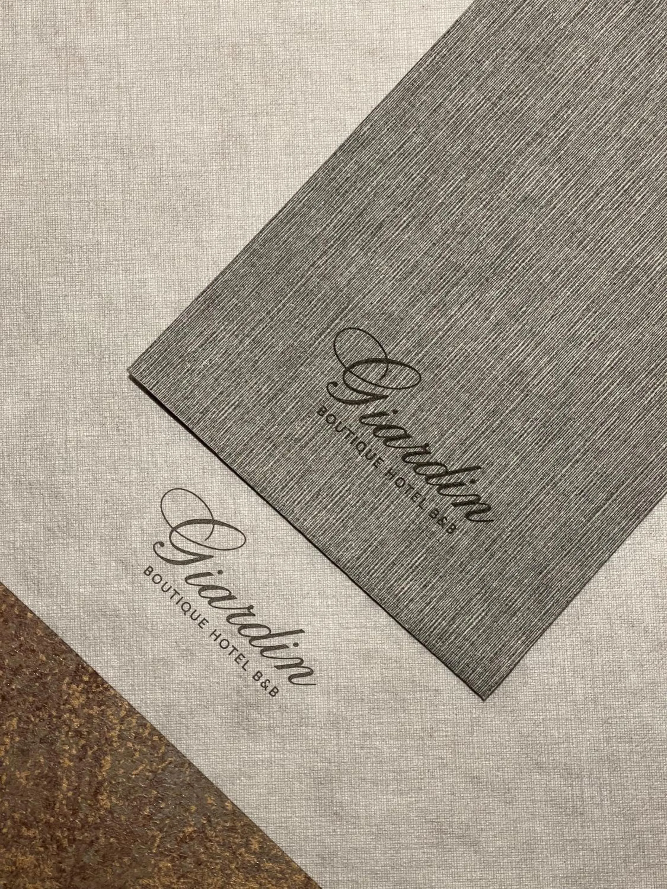 Logo/Certificate/Sign in Giardin Boutique Hotel B&B