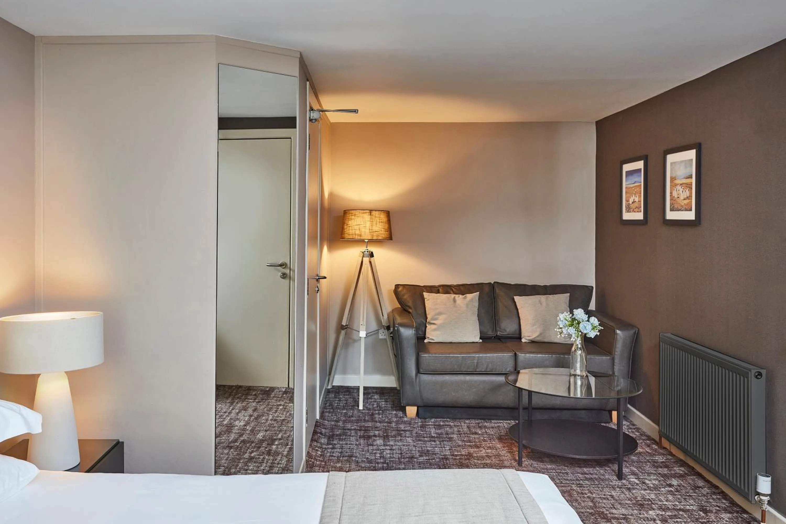 Bed in The Ranald Hotel