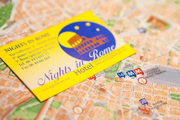 Logo/Certificate/Sign in Nights In Rome
