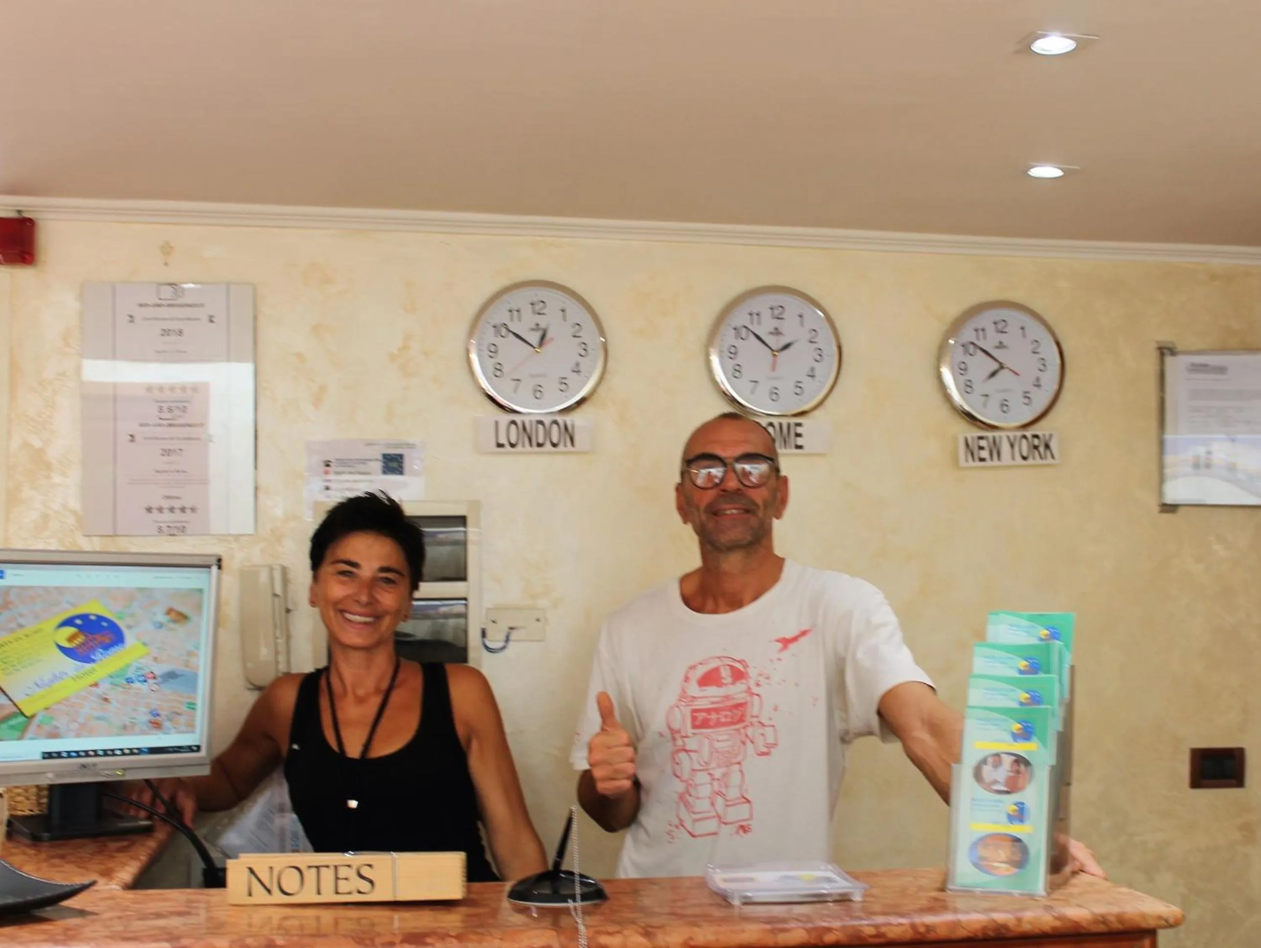 Staff in Nights In Rome