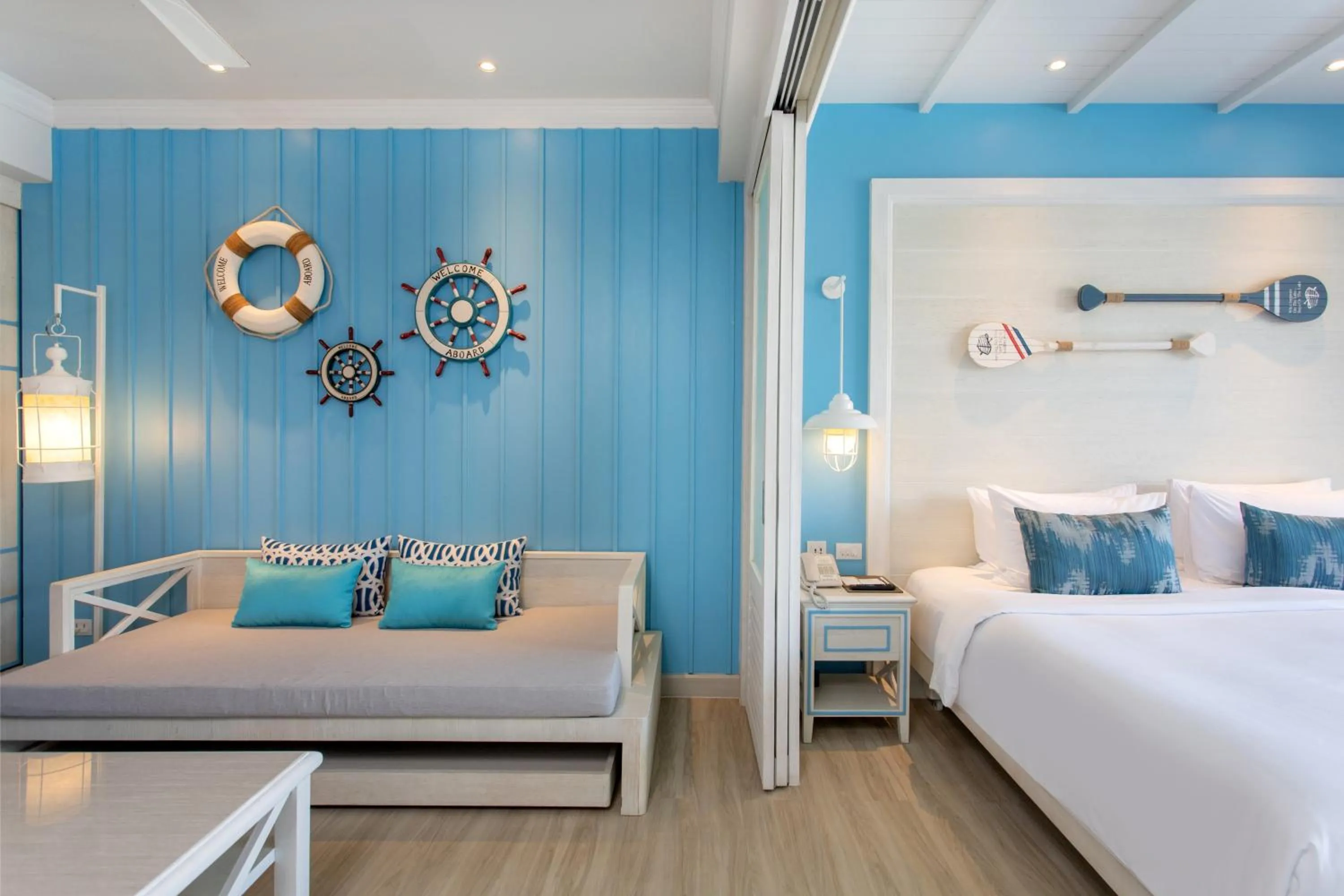 Living room, Bed in The Sands Khao Lak by Katathani - SHA Extra Plus