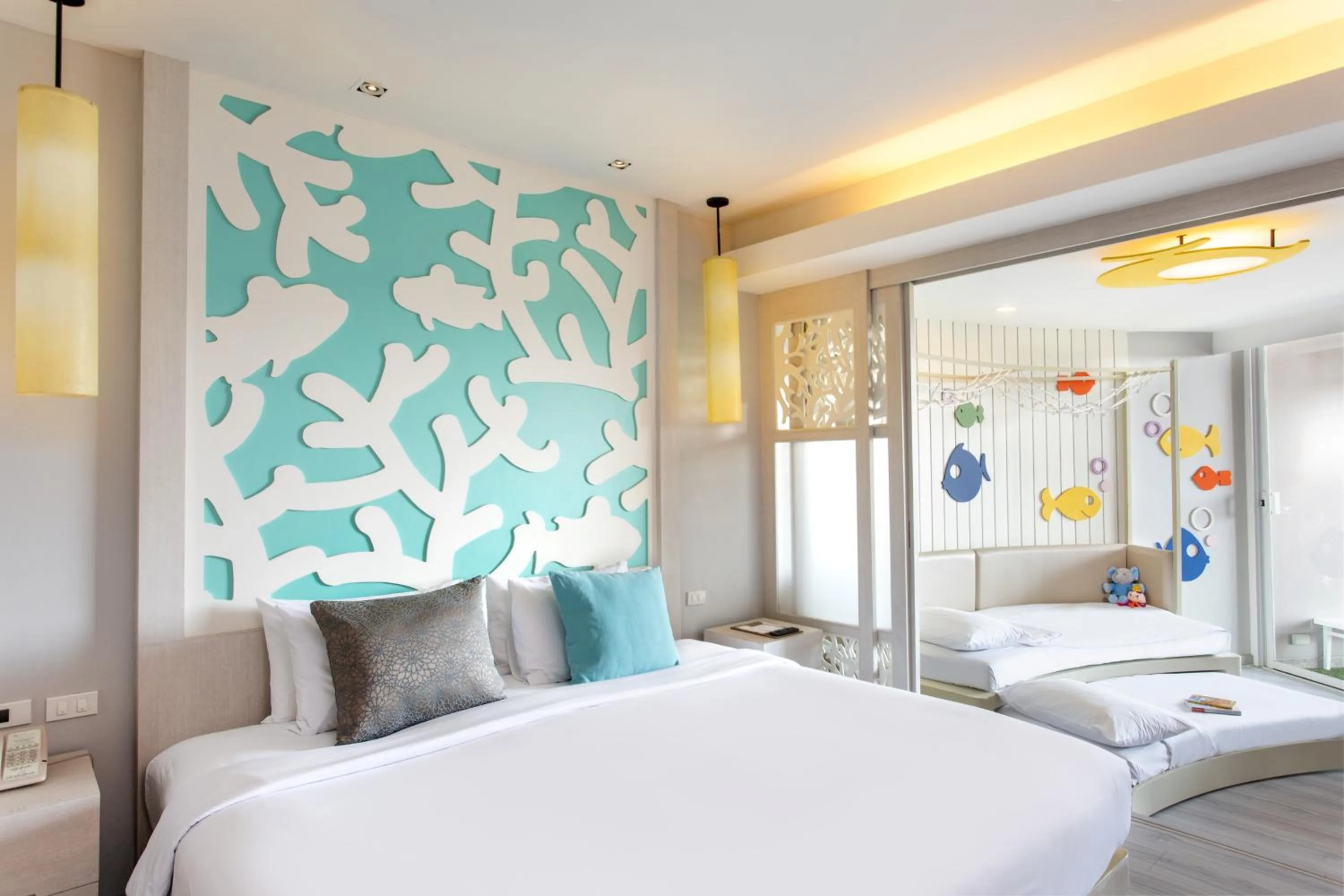 Bedroom, Bed in The Sands Khao Lak by Katathani - SHA Extra Plus