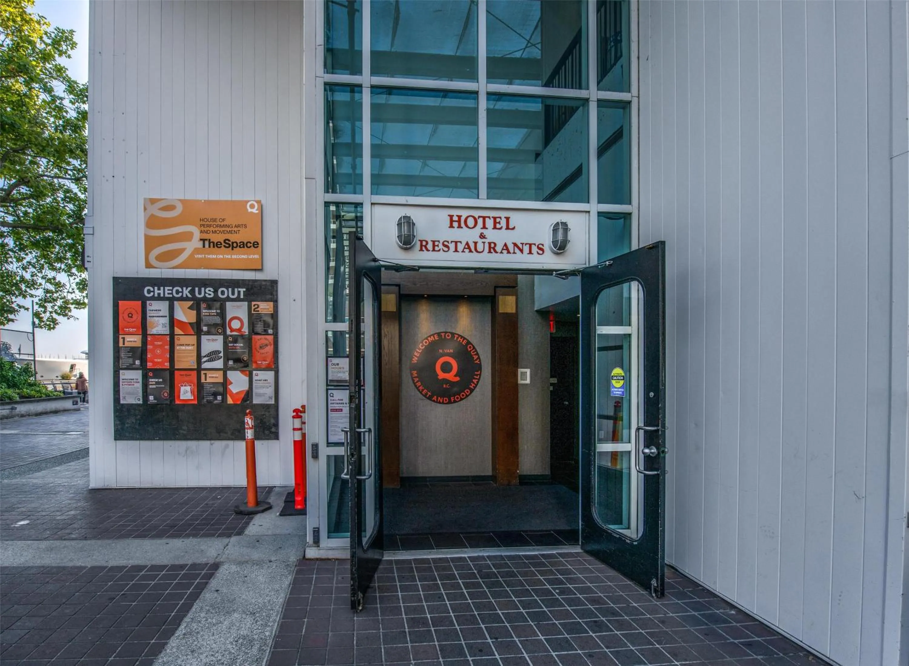 Property building in Coast Lonsdale Quay Hotel