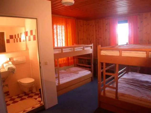 Photo of the whole room, Bed in Jugendgästehaus Gosauschmied