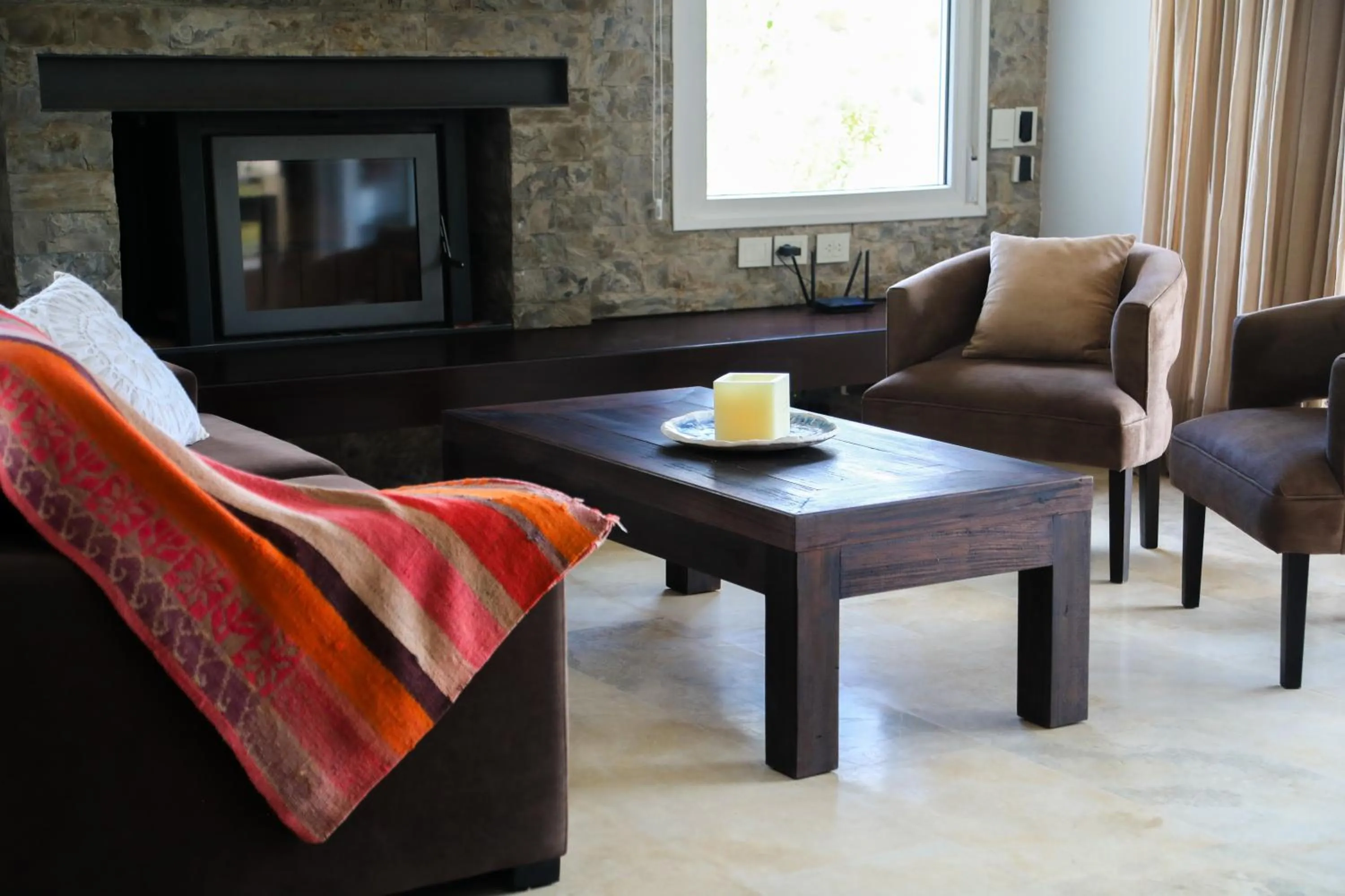 Decorative detail in El Carmelo Mountain Lodge