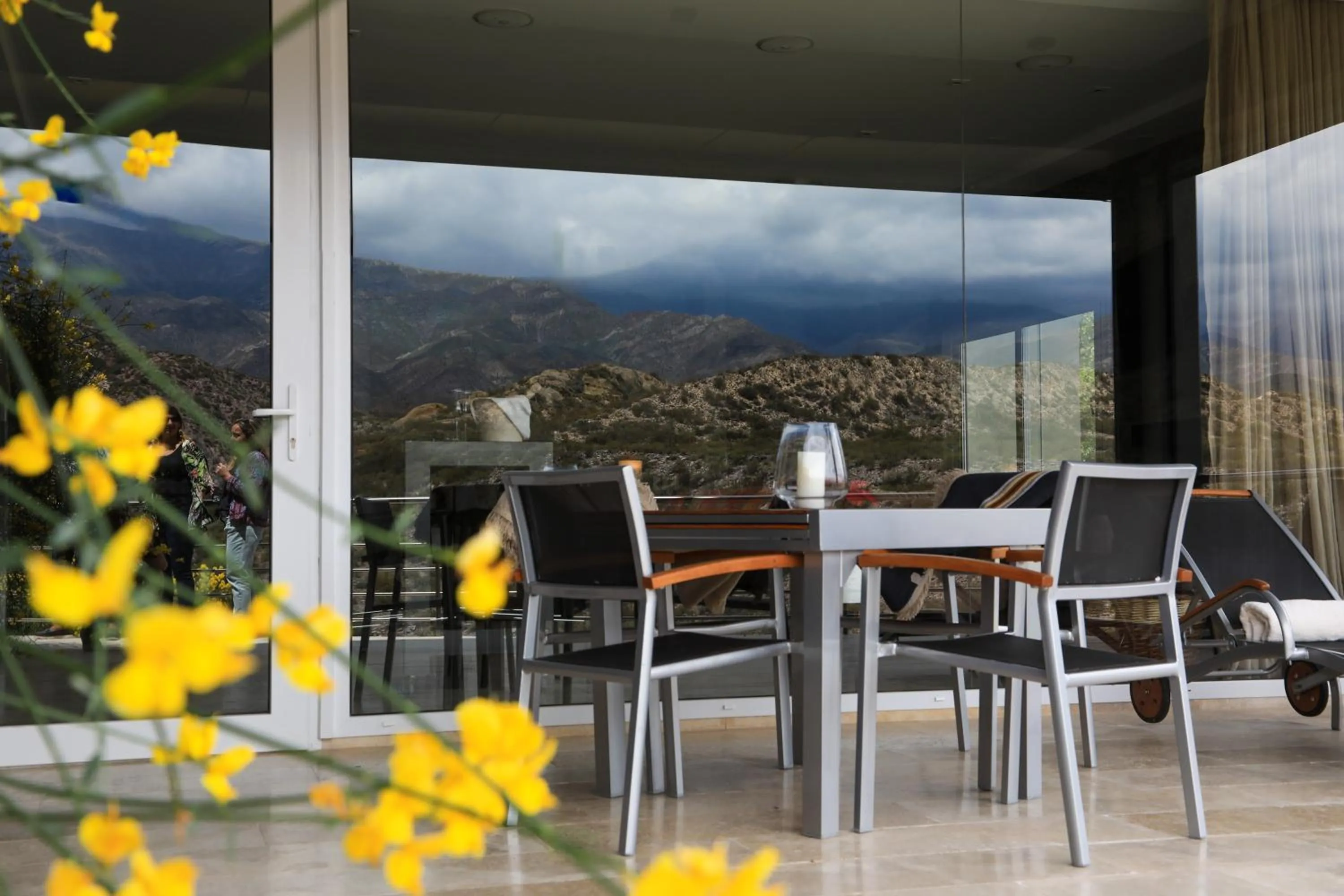 Balcony/Terrace in El Carmelo Mountain Lodge