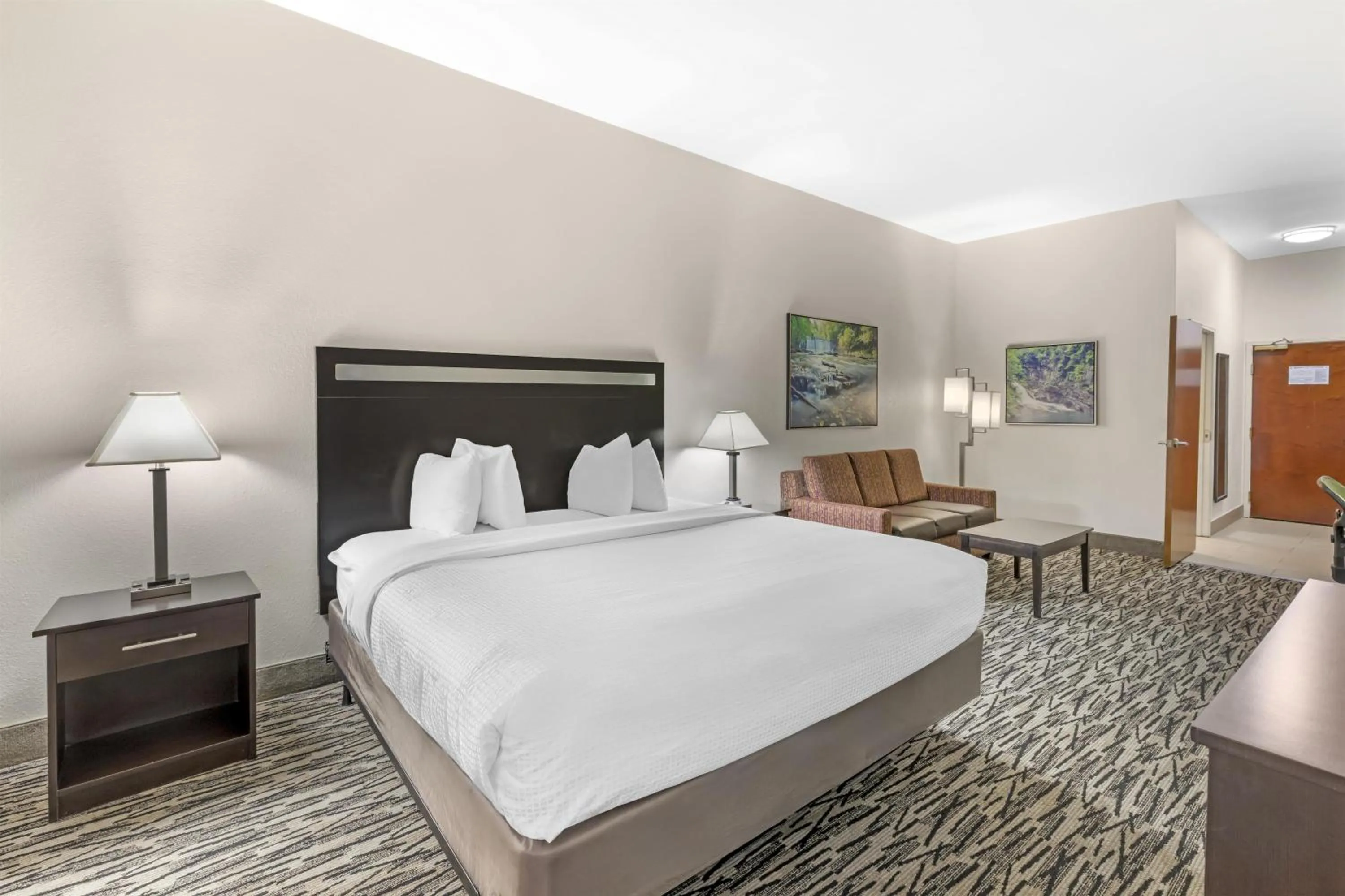 Bedroom, Bed in Best Western Plus McDonough Inn & Suites