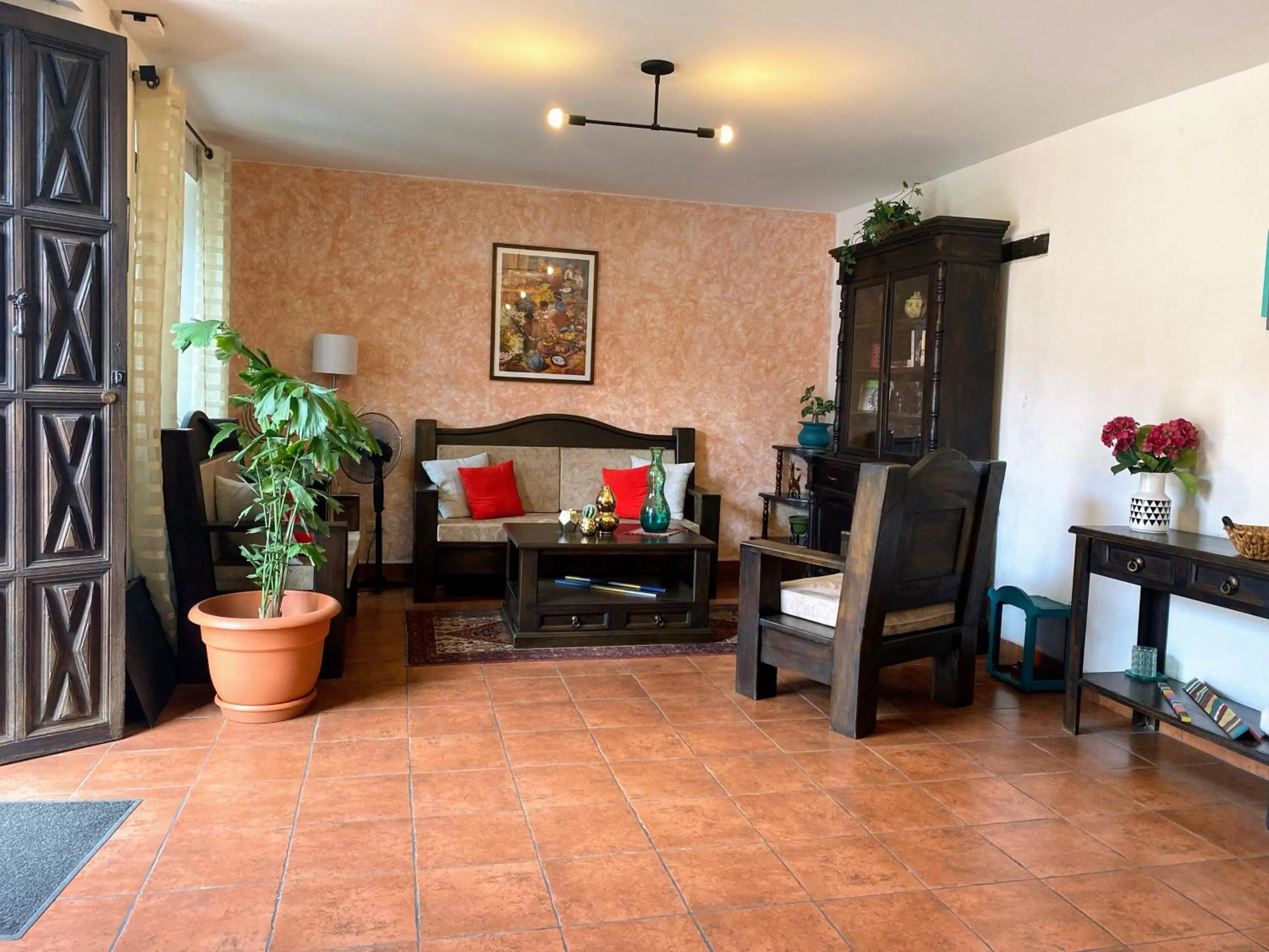 Living room in Hotel la Galería