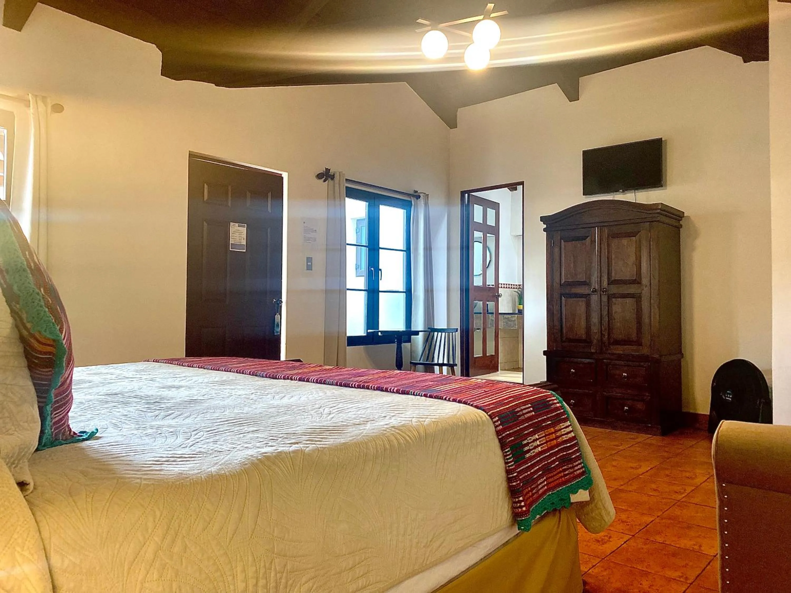 Bedroom, Bed in Hotel la Galería