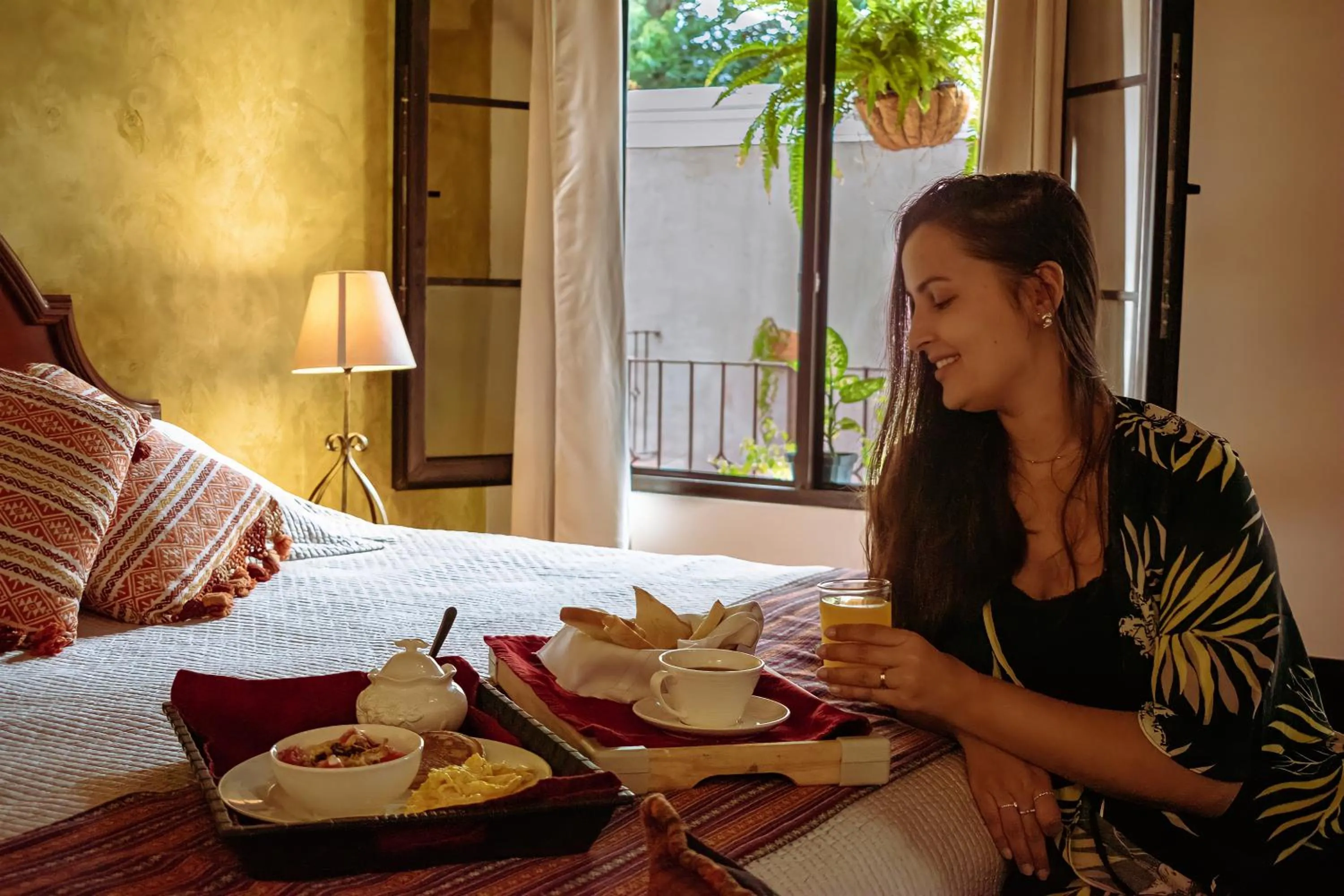 Bed in Hotel la Galería