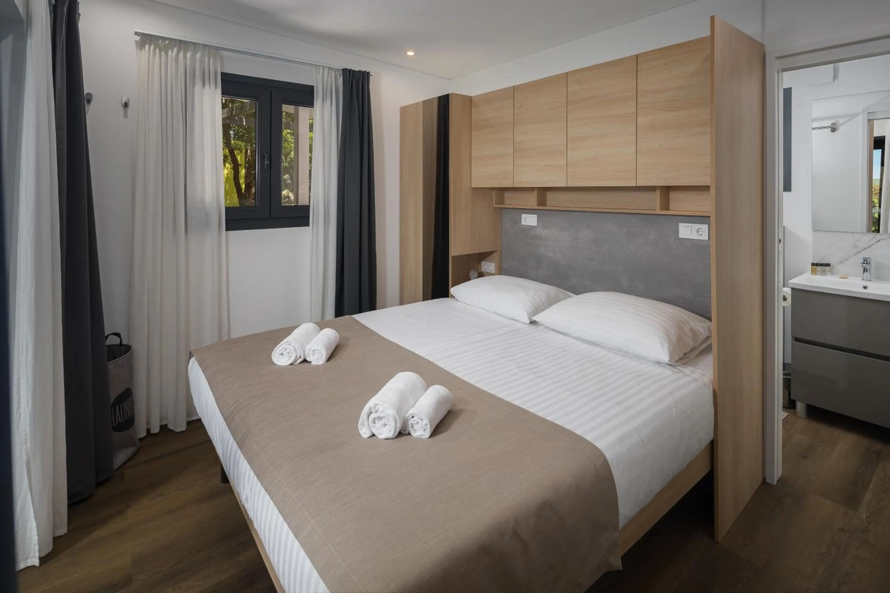 Bed in Camping Homes Mon Perin