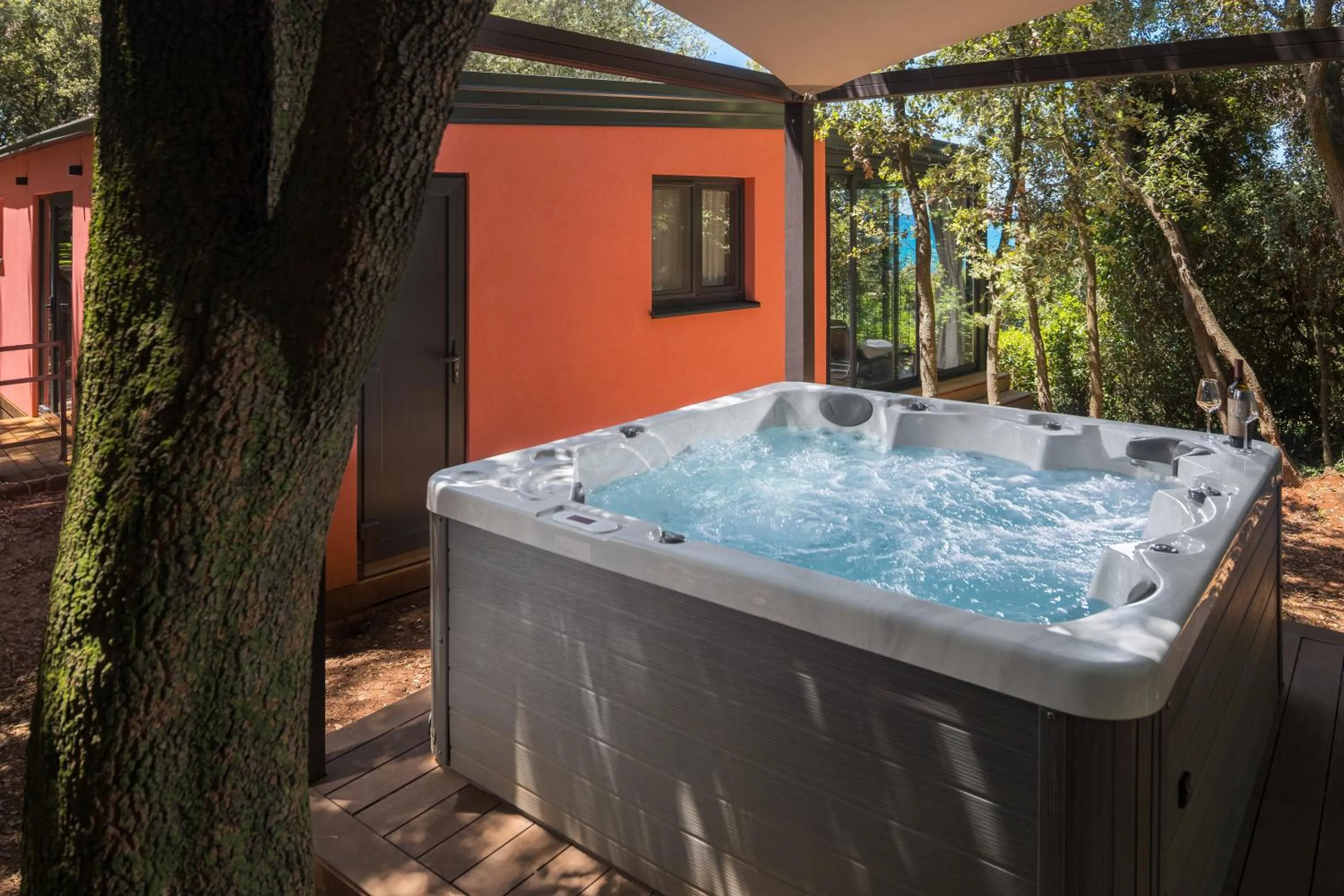 Natural landscape in Camping Homes Mon Perin