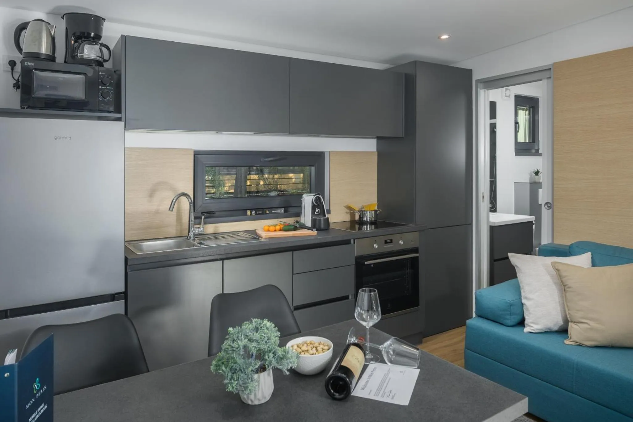 Coffee/tea facilities in Camping Homes Mon Perin