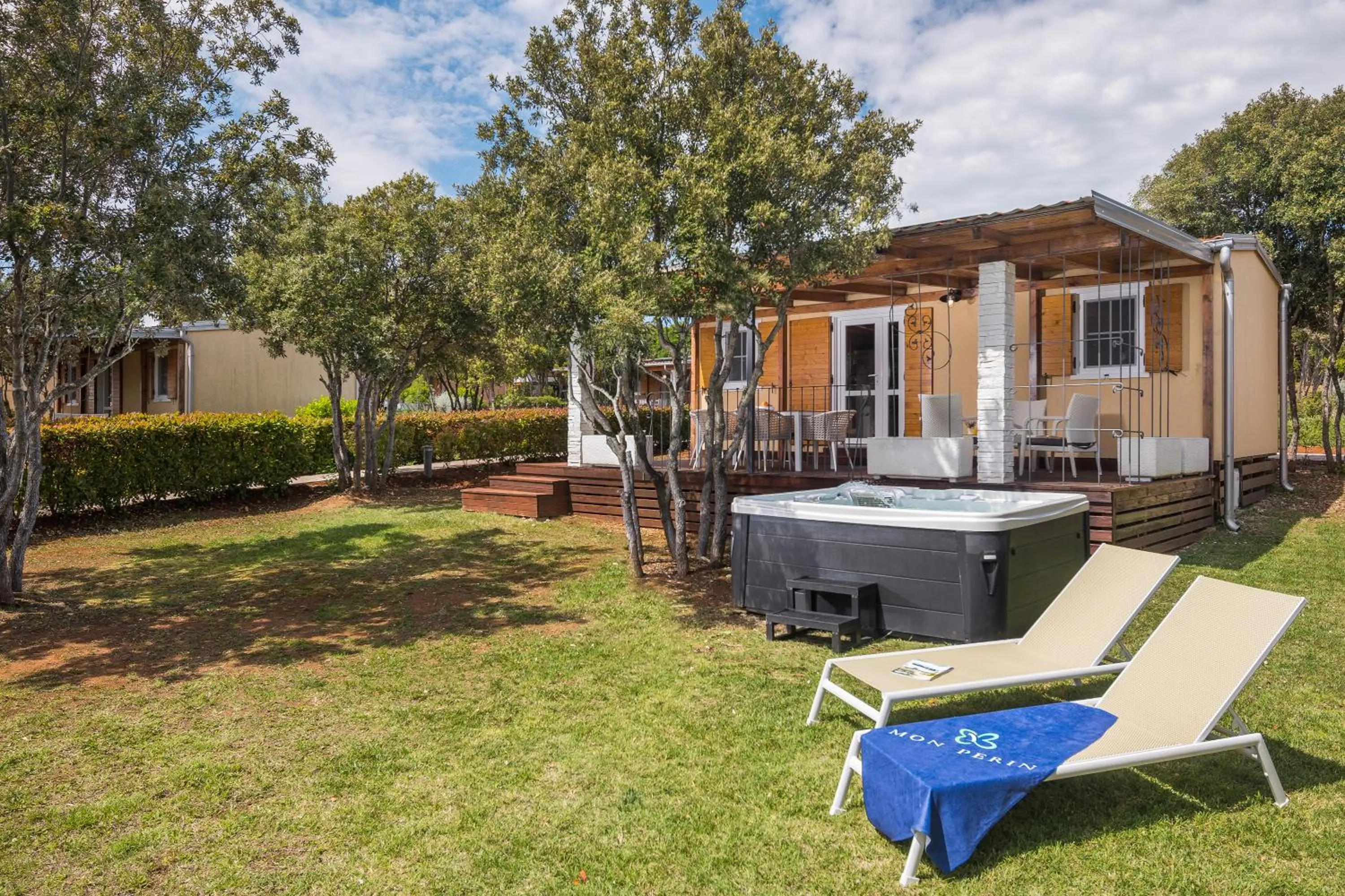 Patio in Camping Homes Mon Perin