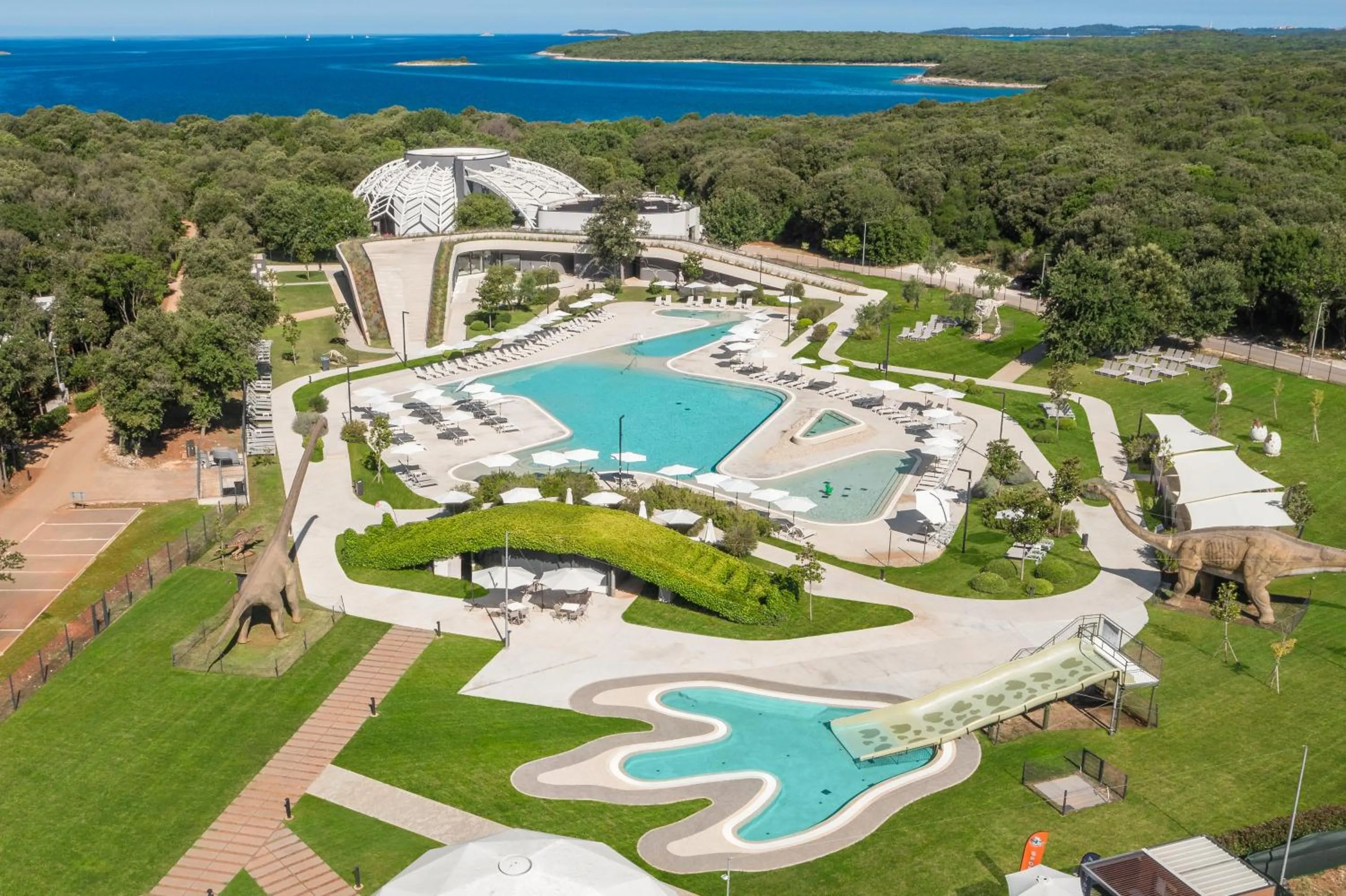 Natural landscape in Camping Homes Mon Perin