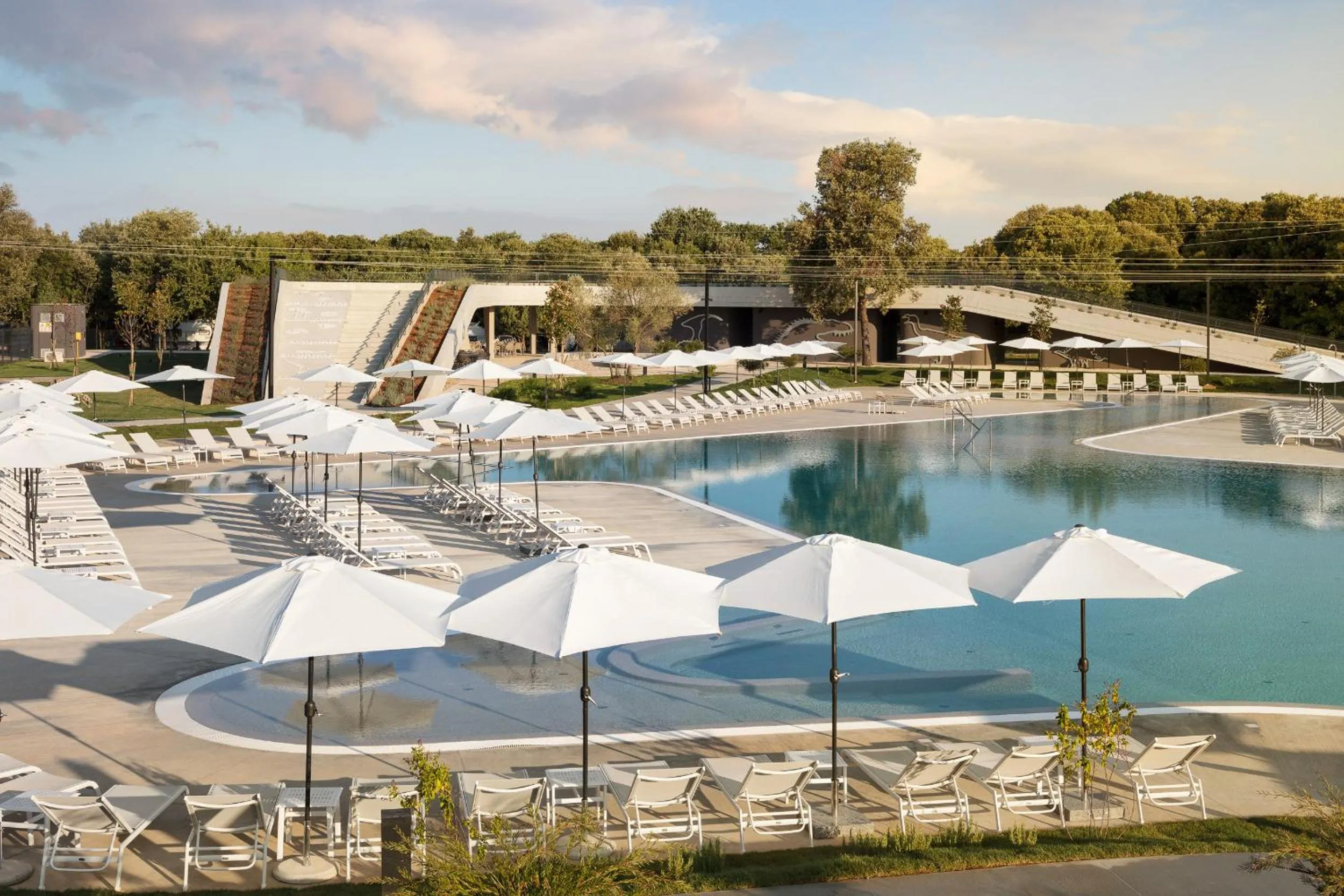 Aqua park in Camping Homes Mon Perin