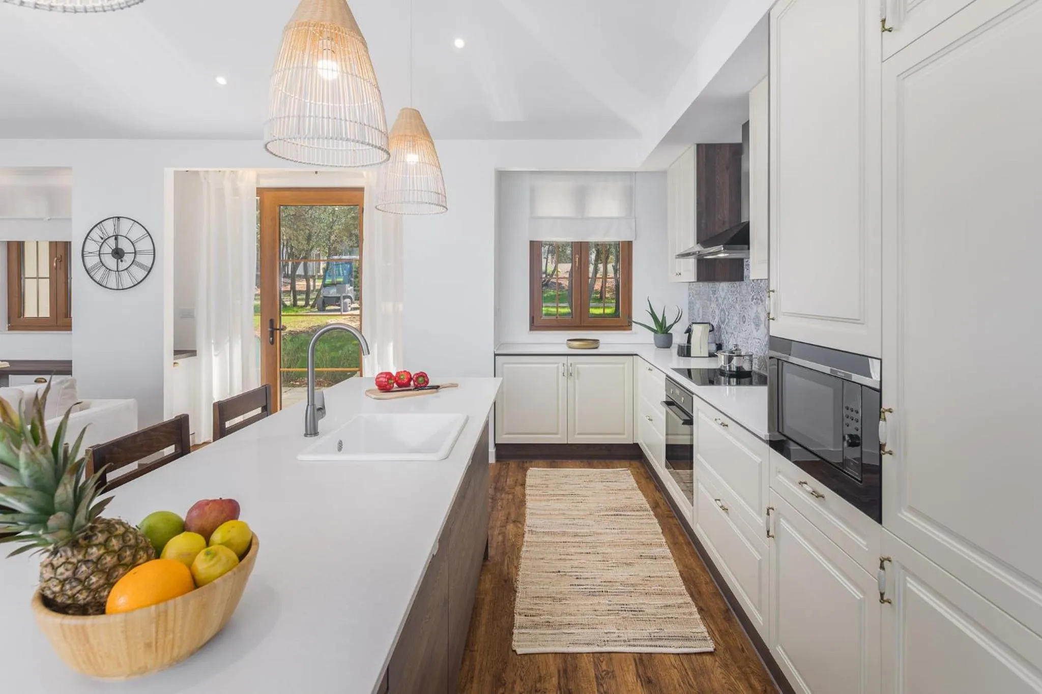 Kitchen or kitchenette in Camping Homes Mon Perin