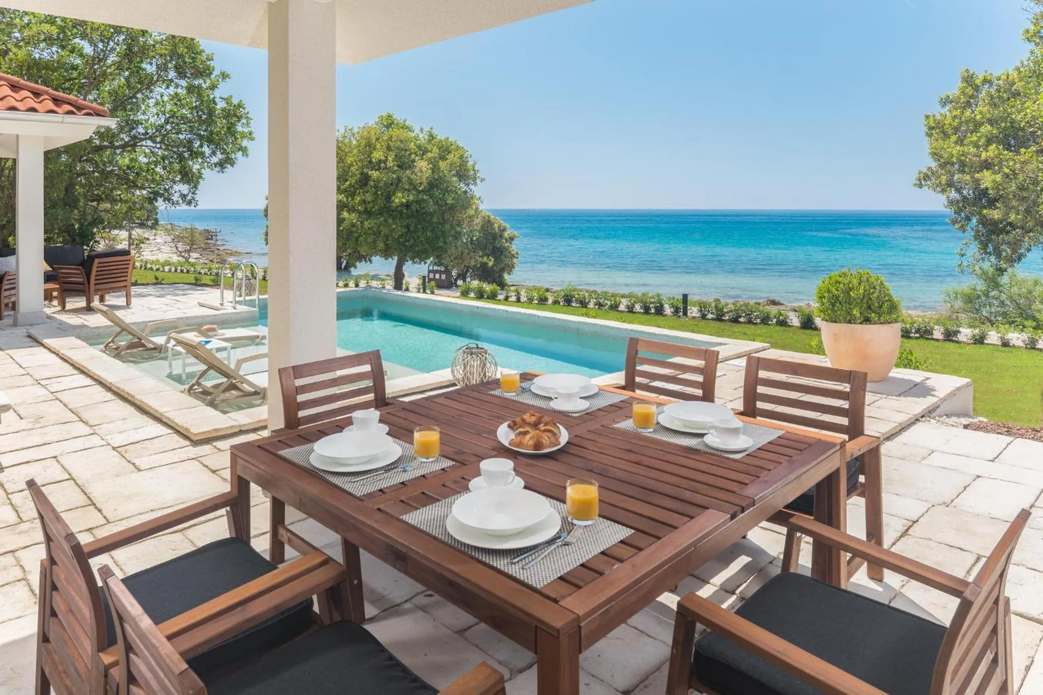 Patio in Camping Homes Mon Perin