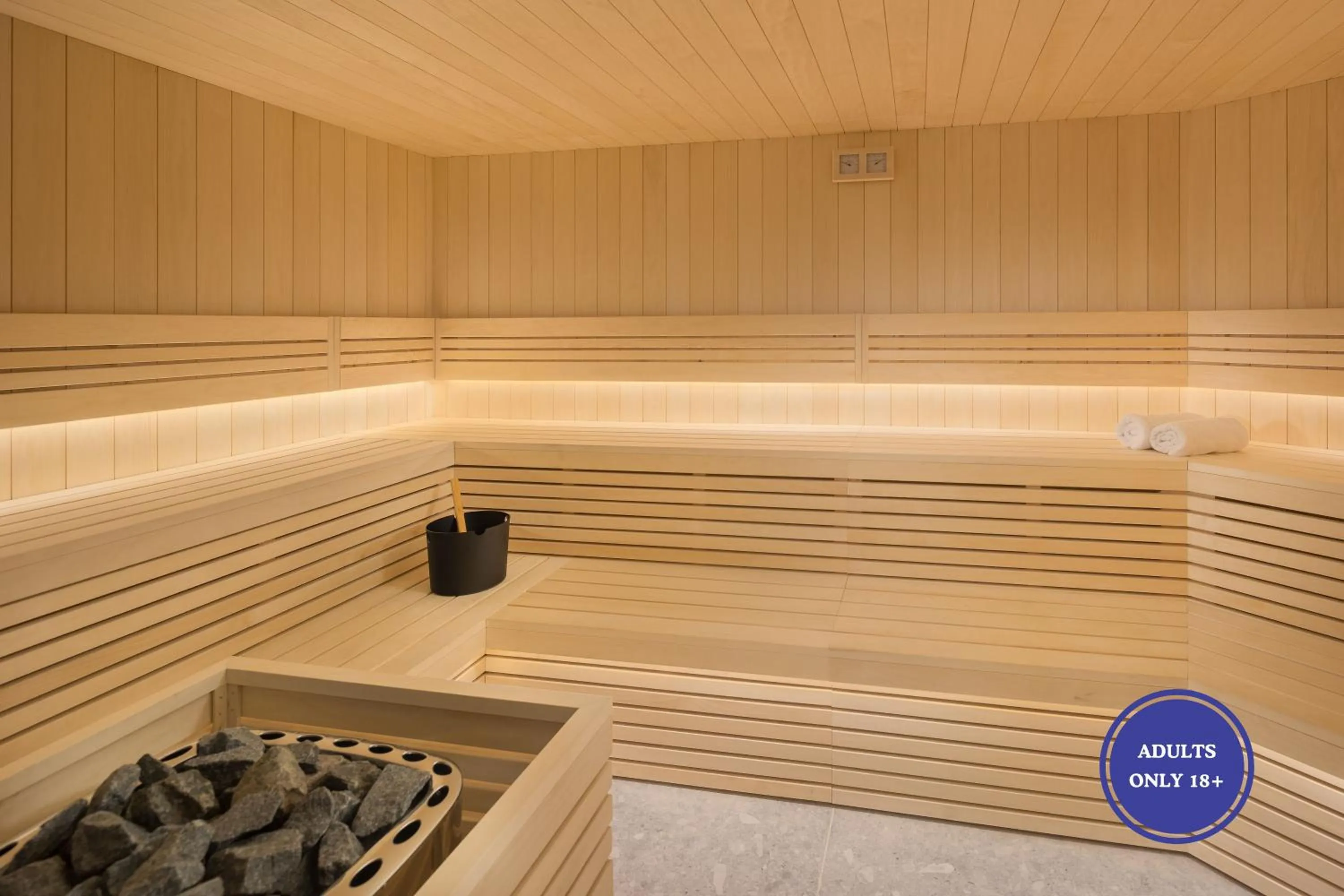 Sauna in Camping Homes Mon Perin