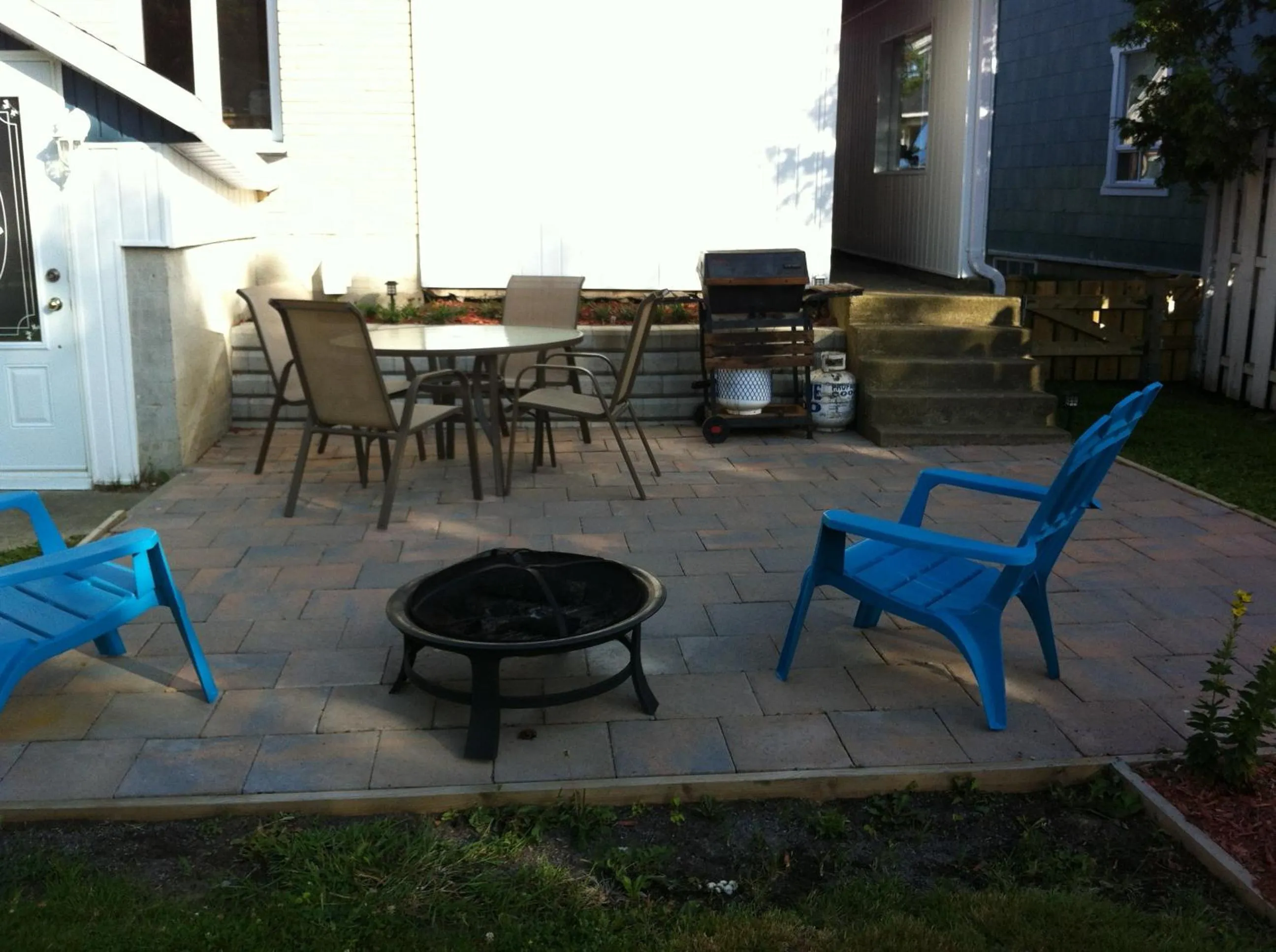 Patio in Gîte Esprit Follet
