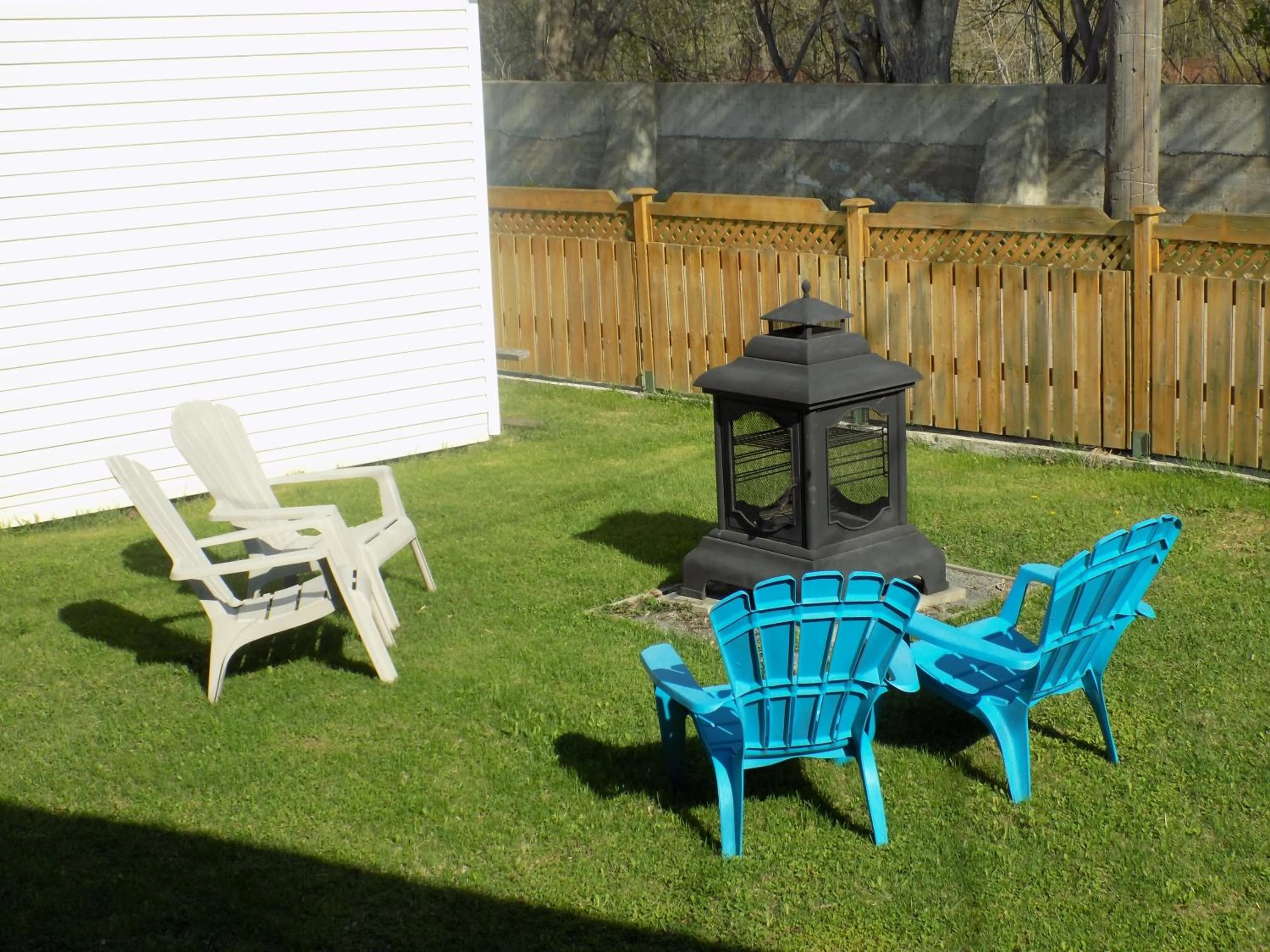 Patio in Gîte Esprit Follet