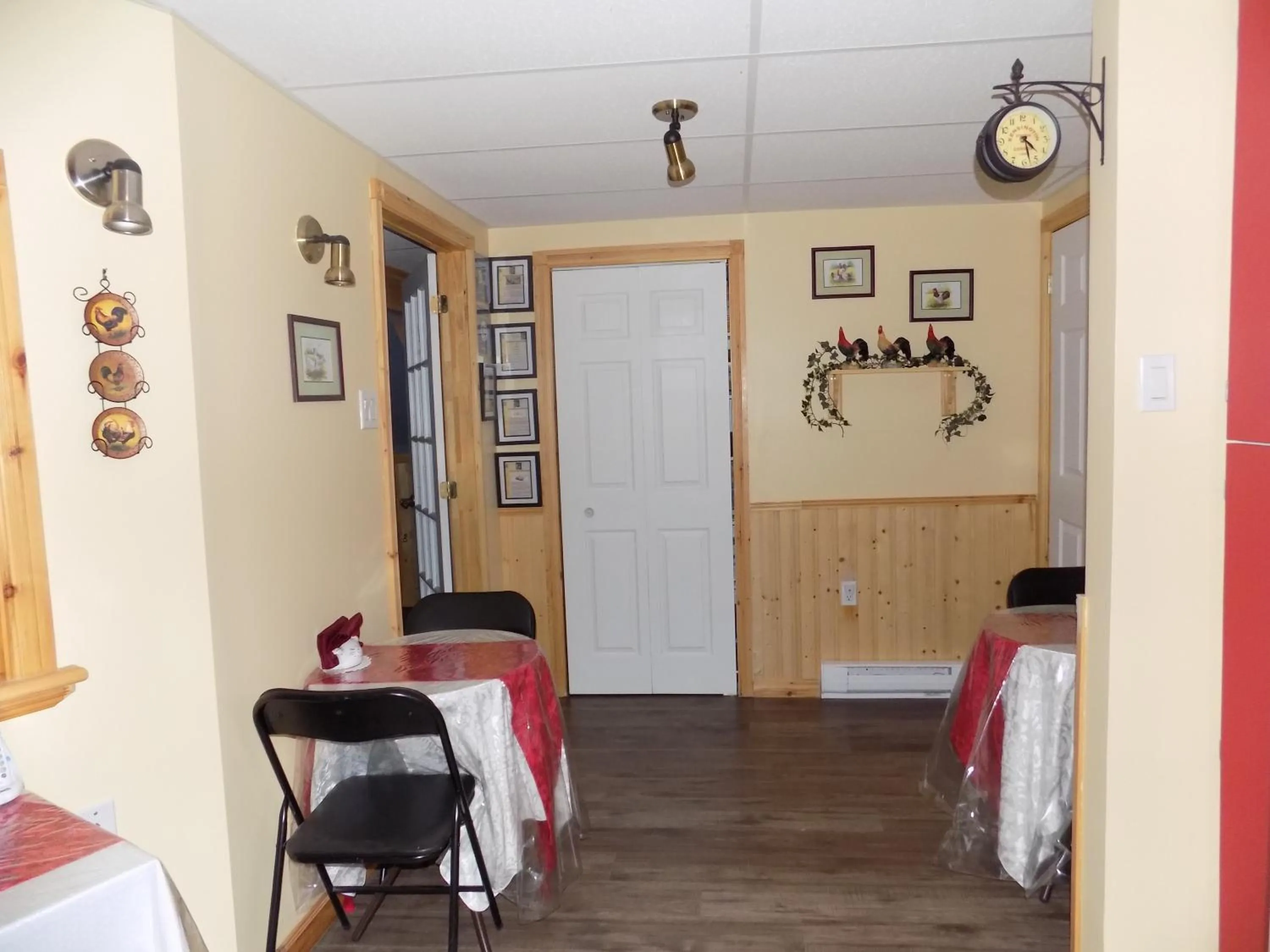 Communal kitchen in Gîte Esprit Follet