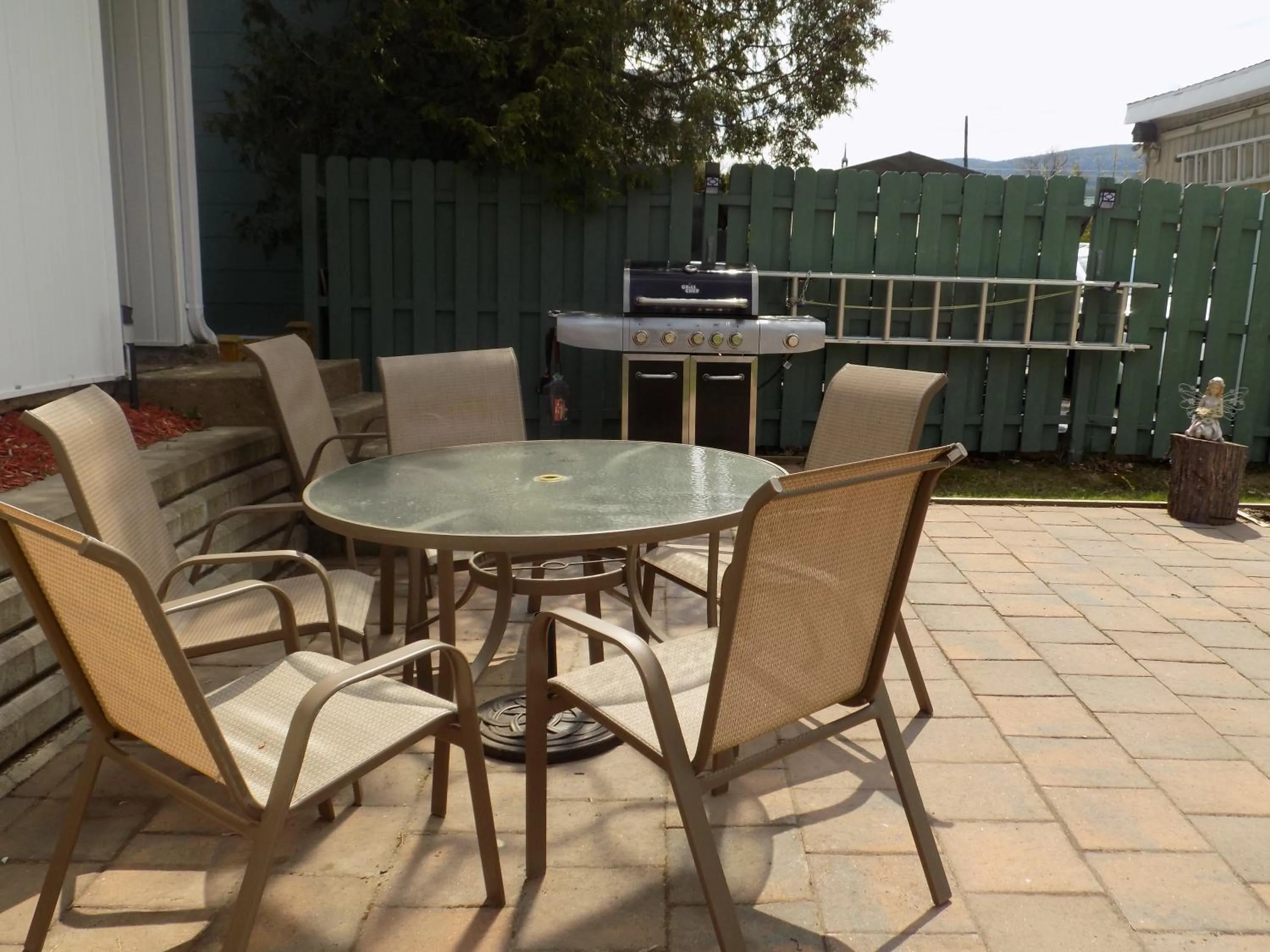 Balcony/Terrace in Gîte Esprit Follet