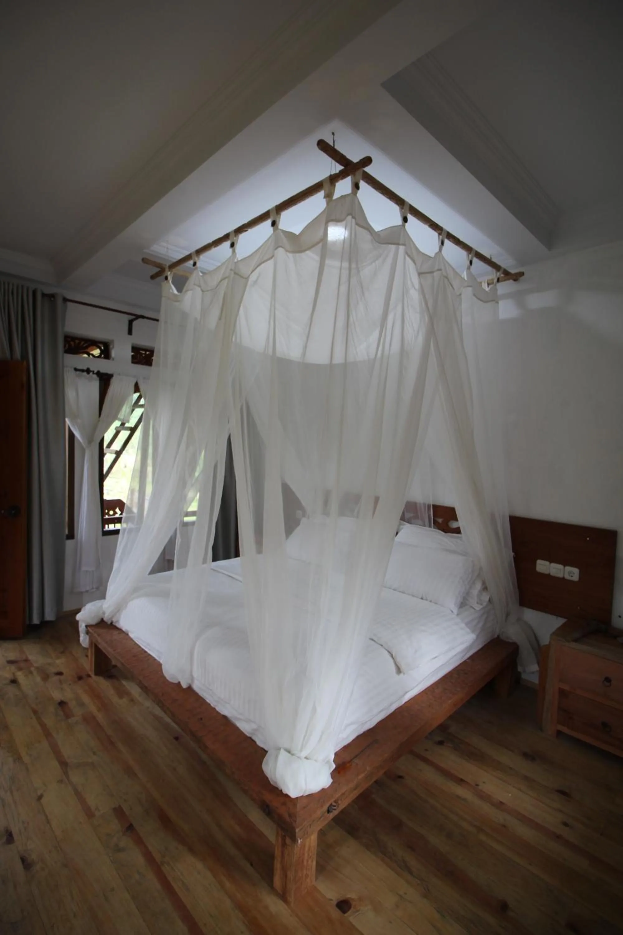 Bed in Padi Ecolodge