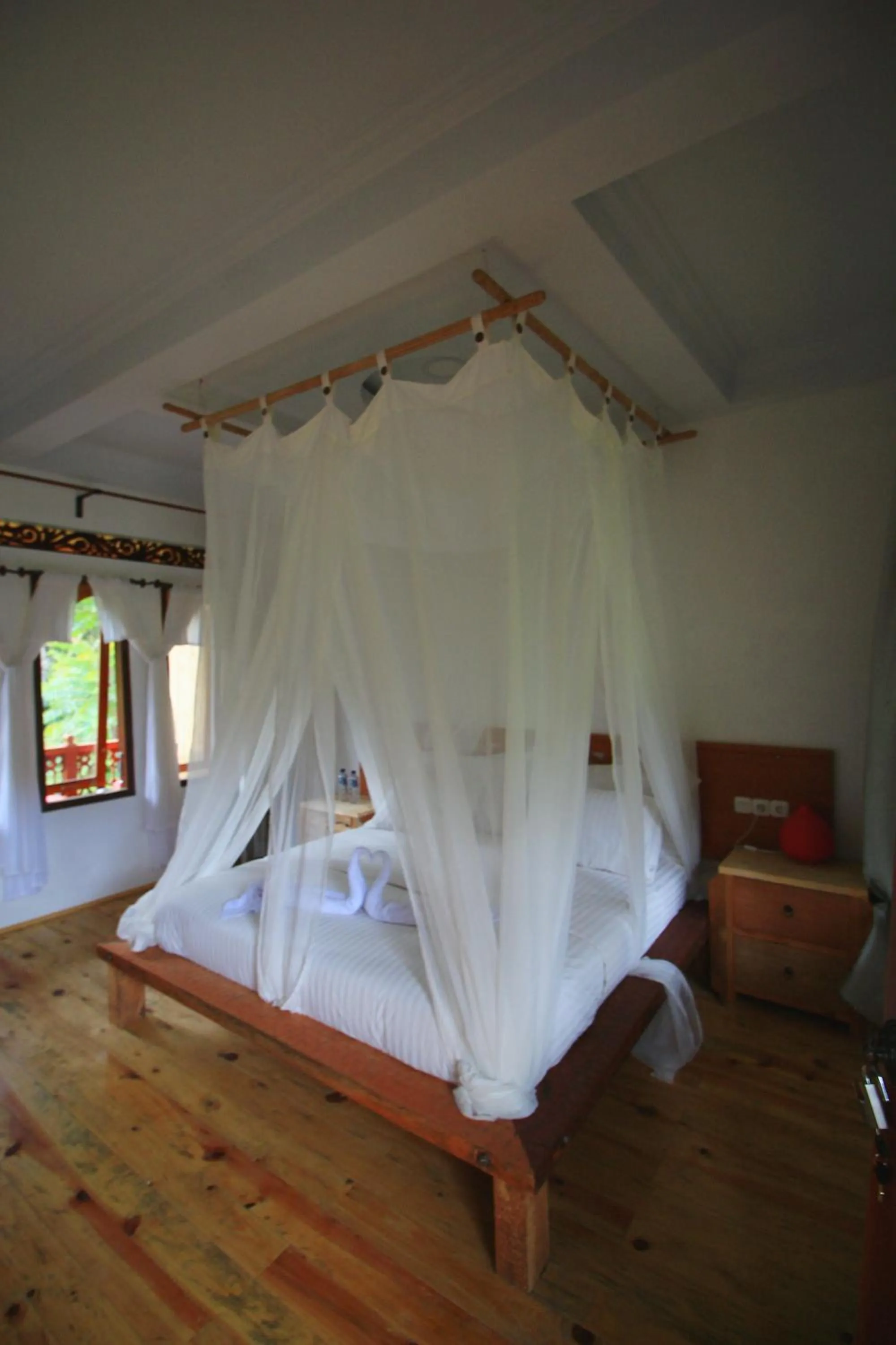 Bed in Padi Ecolodge