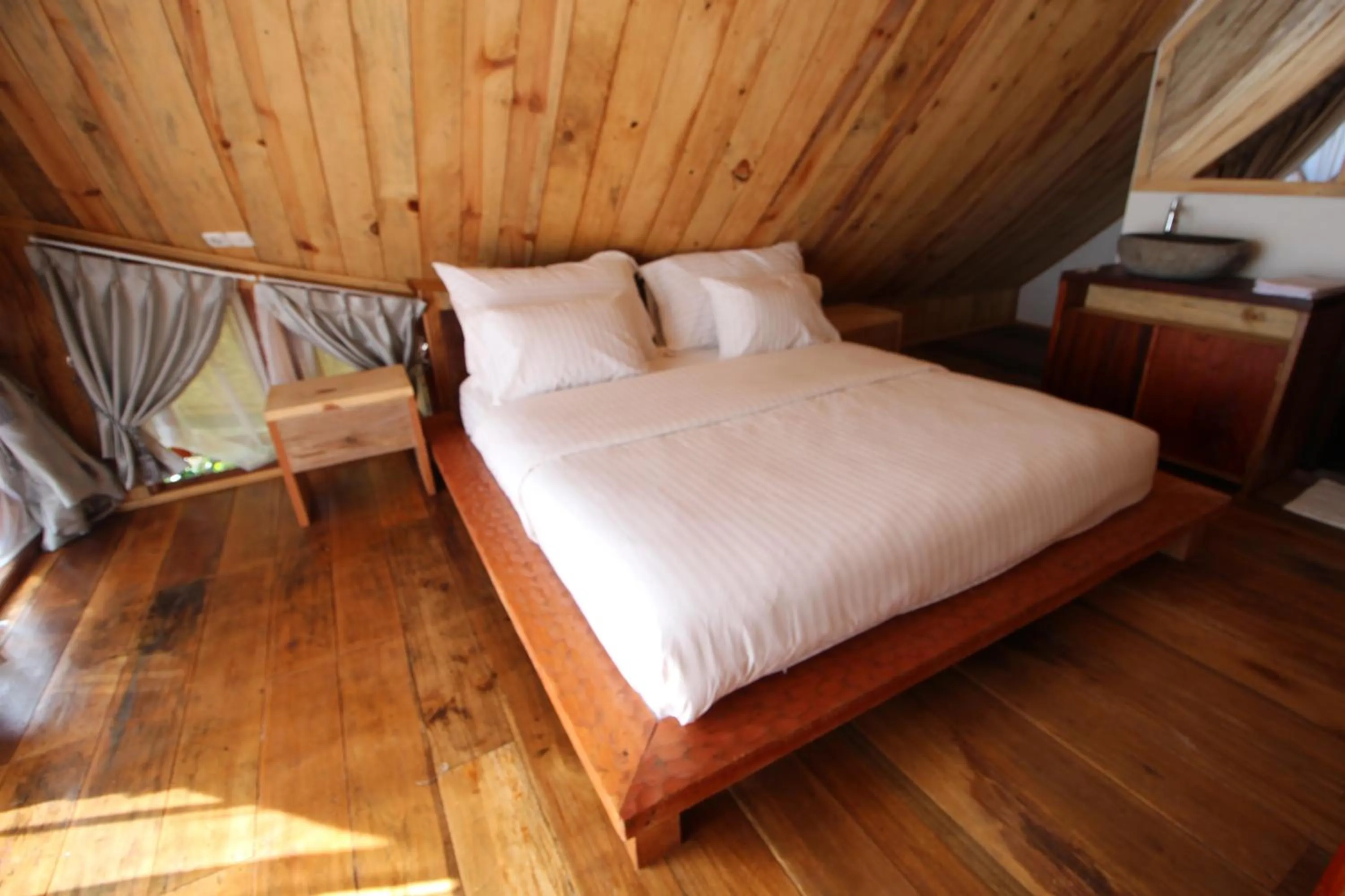 Bedroom, Bed in Padi Ecolodge