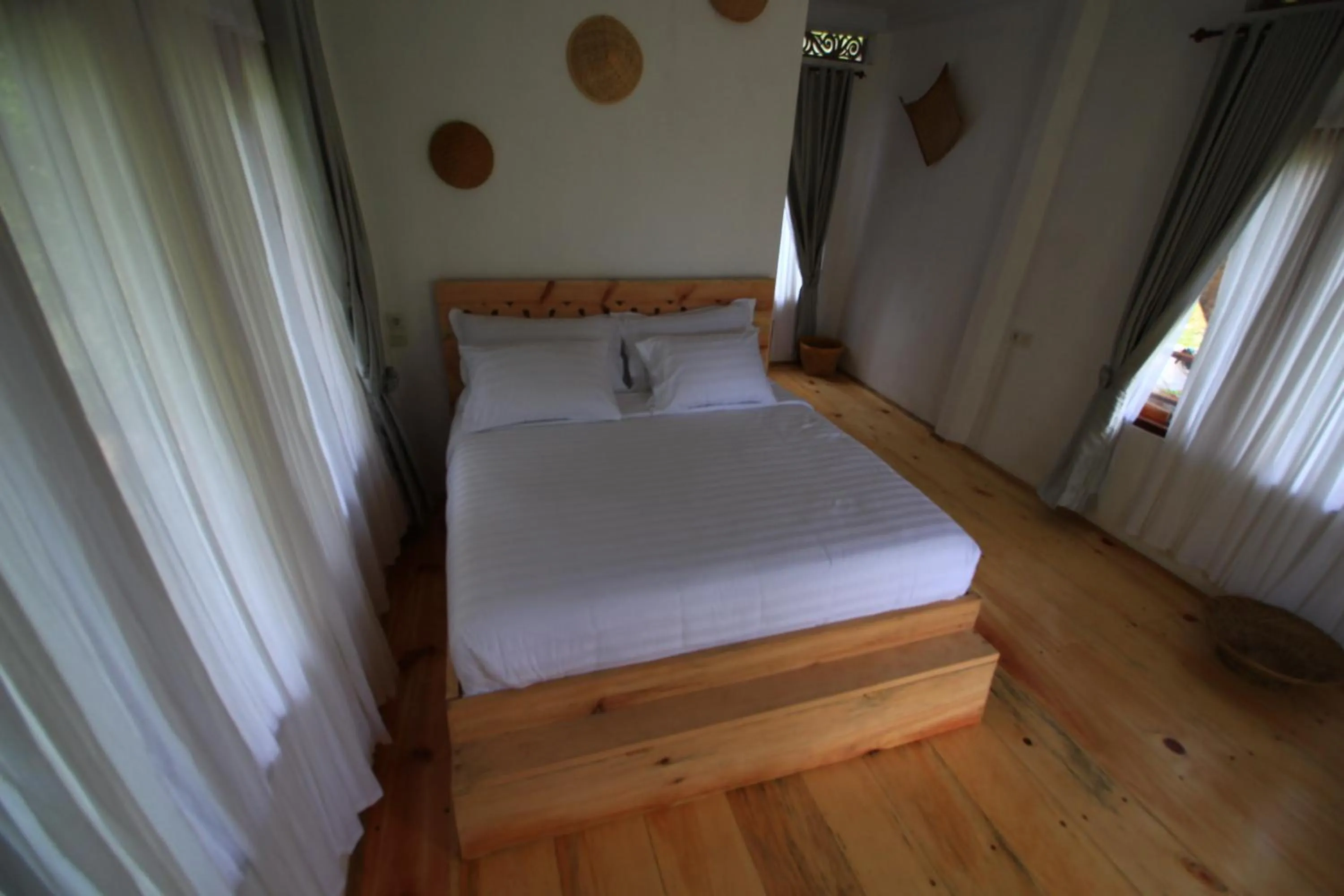 Bed in Padi Ecolodge