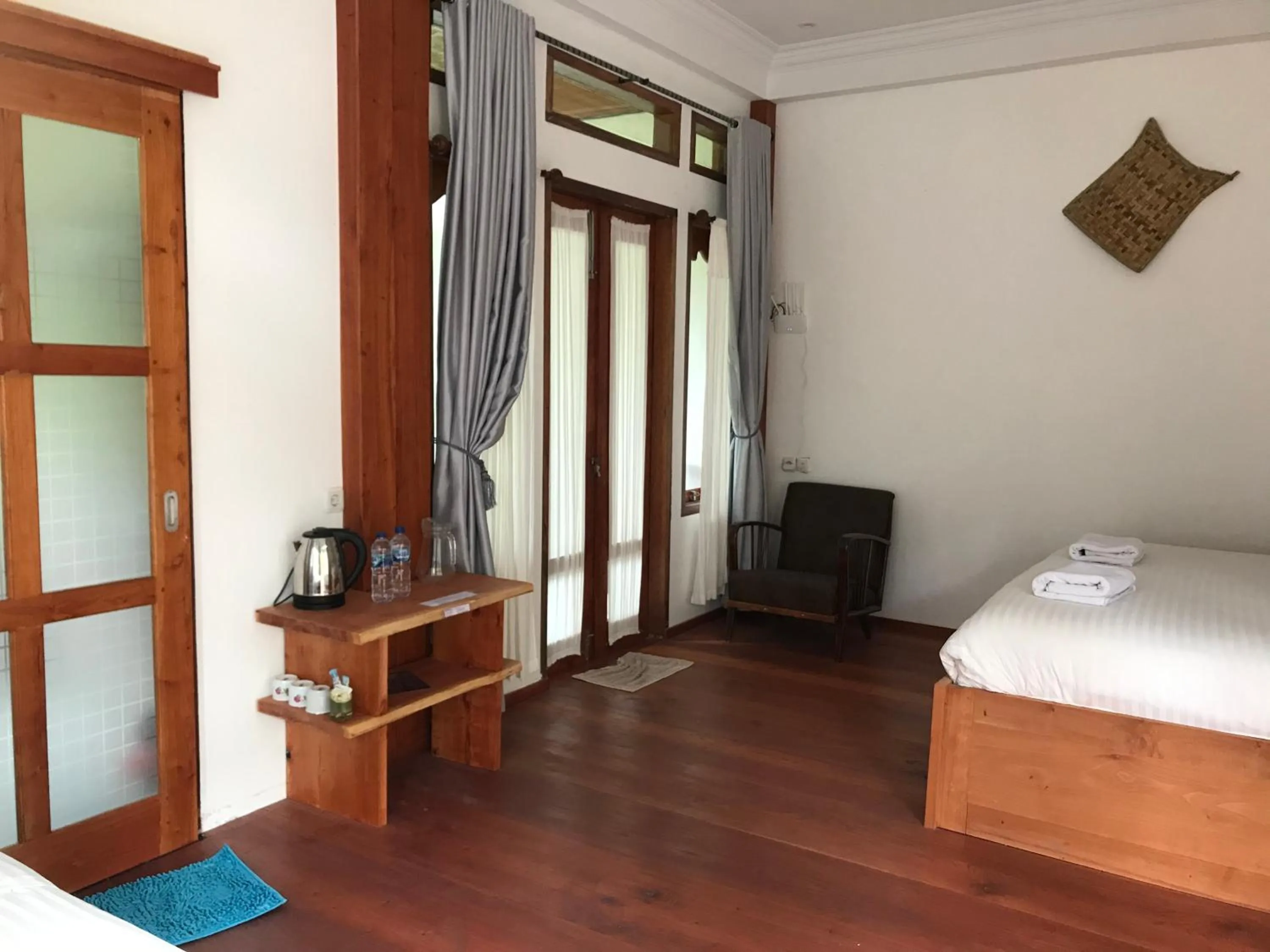 Bed in Padi Ecolodge