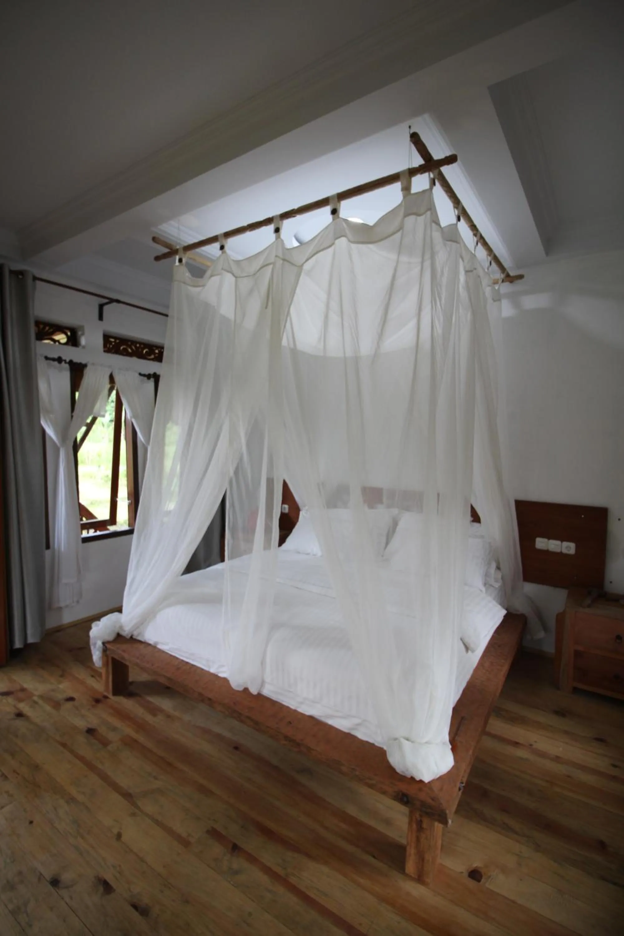 Bed in Padi Ecolodge