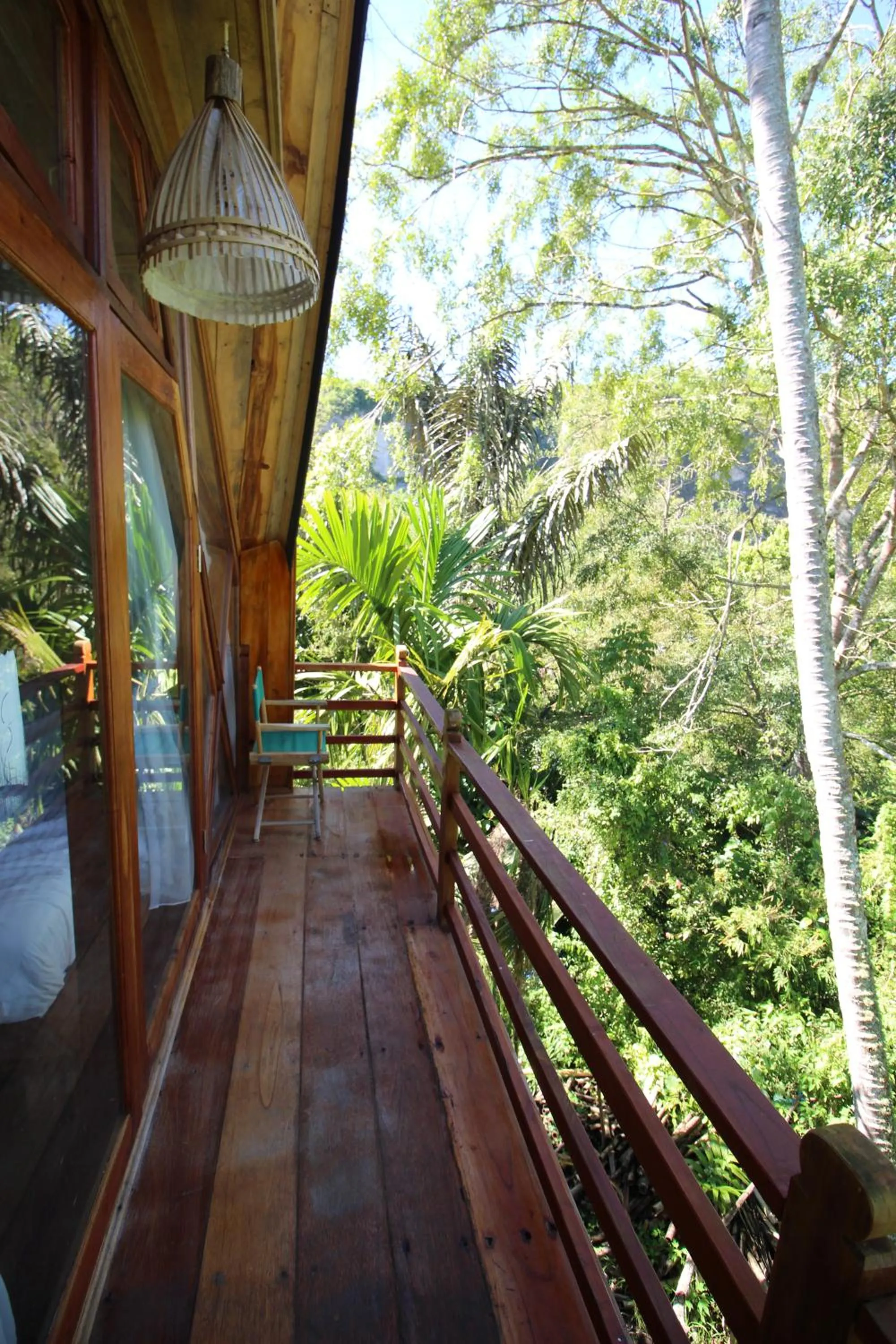 Balcony/Terrace in Padi Ecolodge